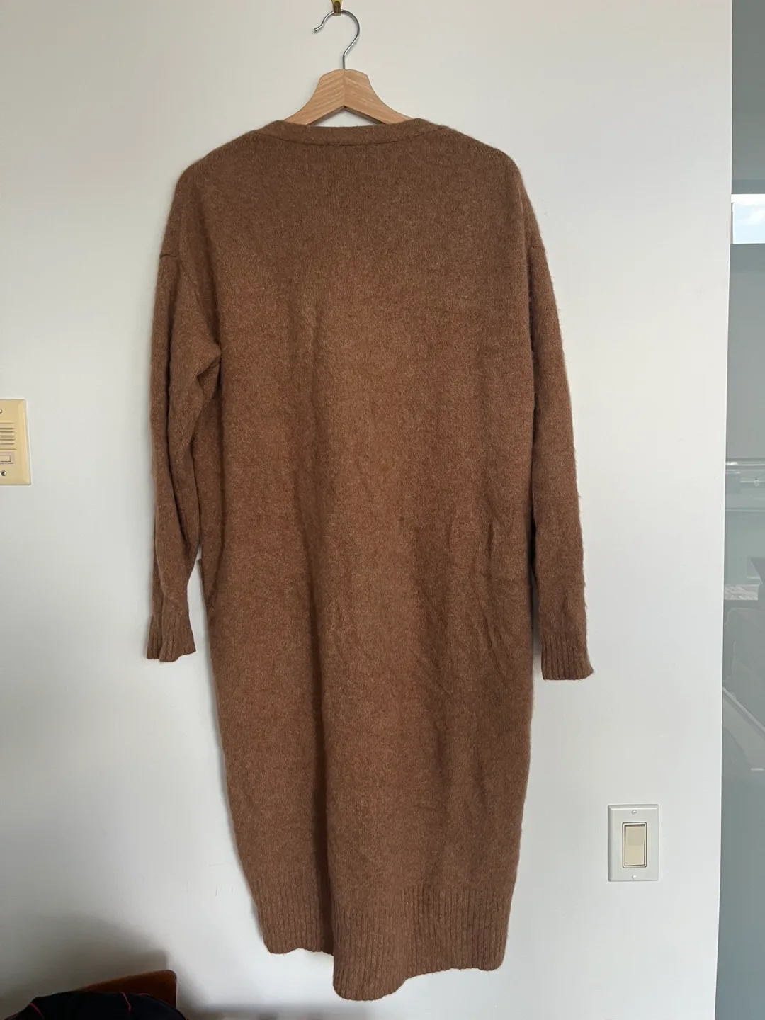 Treat Brown Cardigan Dress image indicator(3)