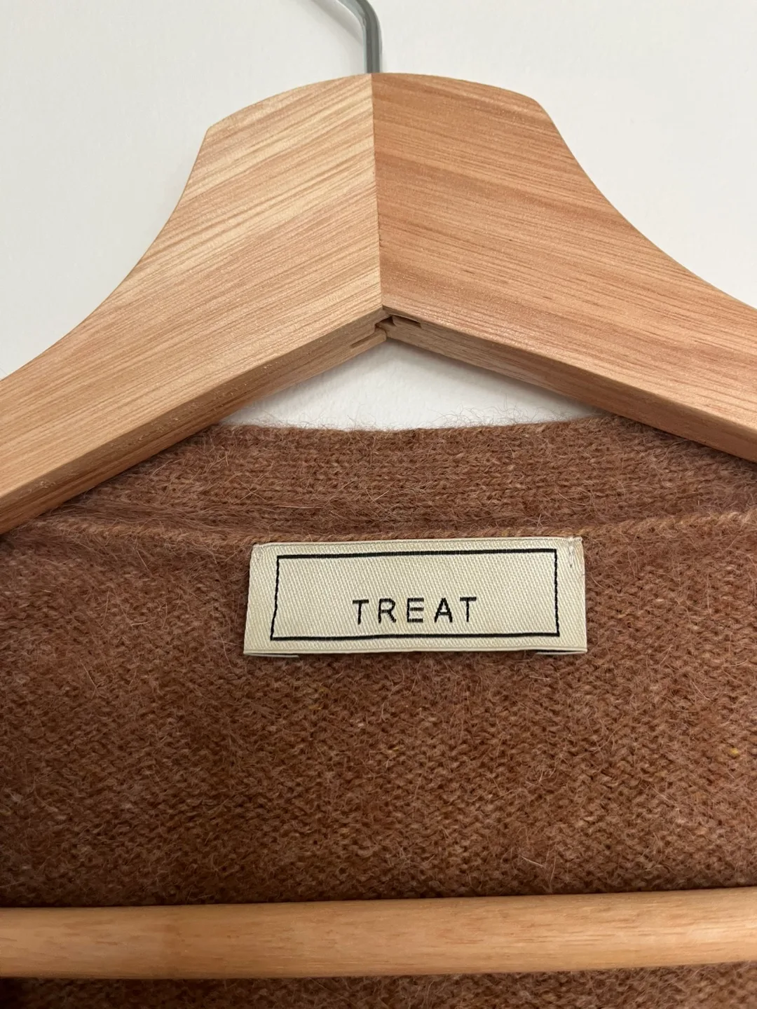 Treat Brown Cardigan Dress image indicator(2)