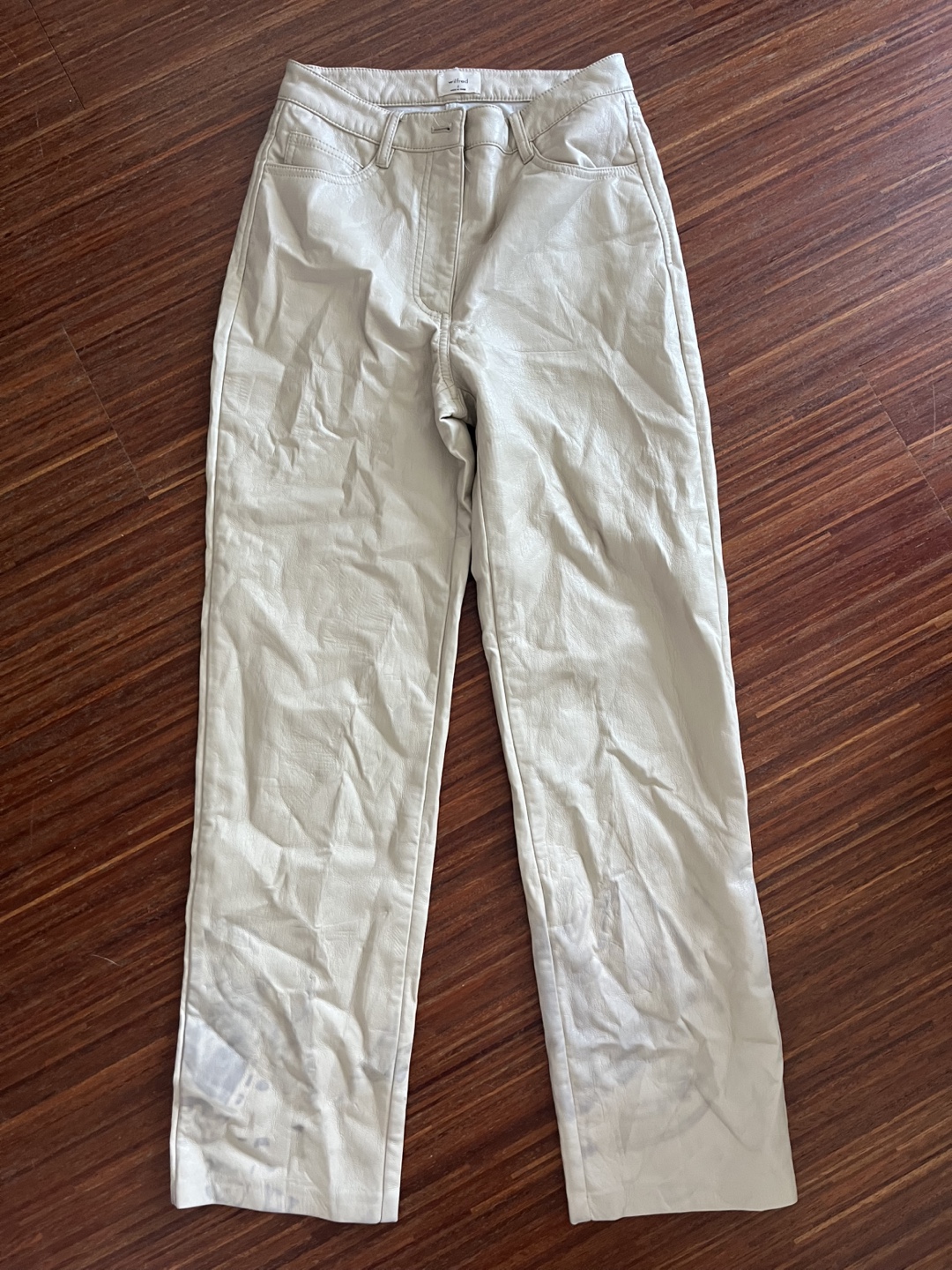Wilfred Vegan Leather Pants - Size 2
