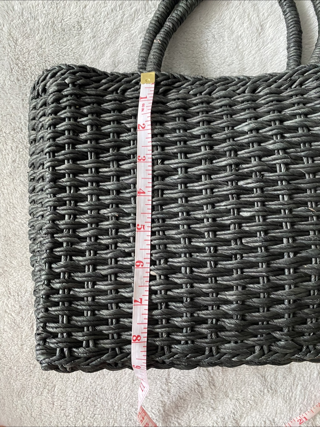 Woven Black Handbag - photo 4
