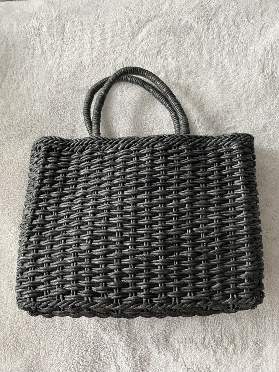 Woven Black Handbag - photo 2