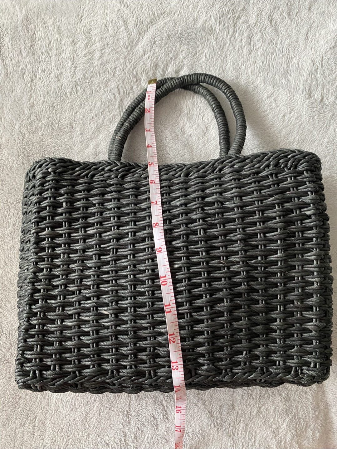 Woven Black Handbag - photo 5