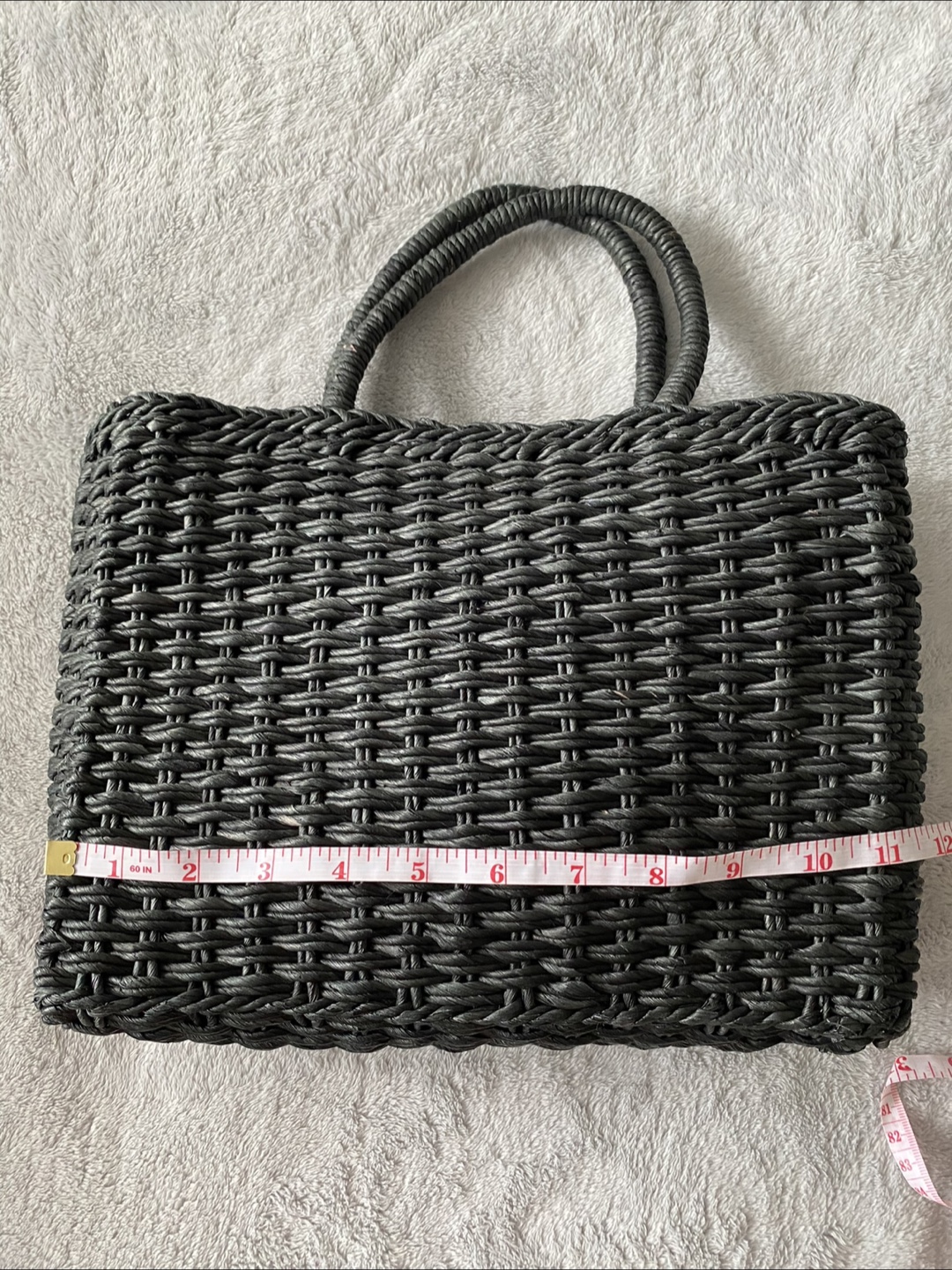 Woven Black Handbag - photo 3