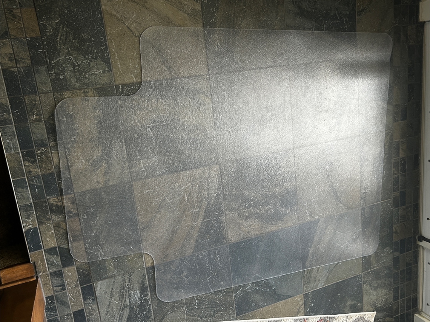 Clear Office Chair Mat - photo 2