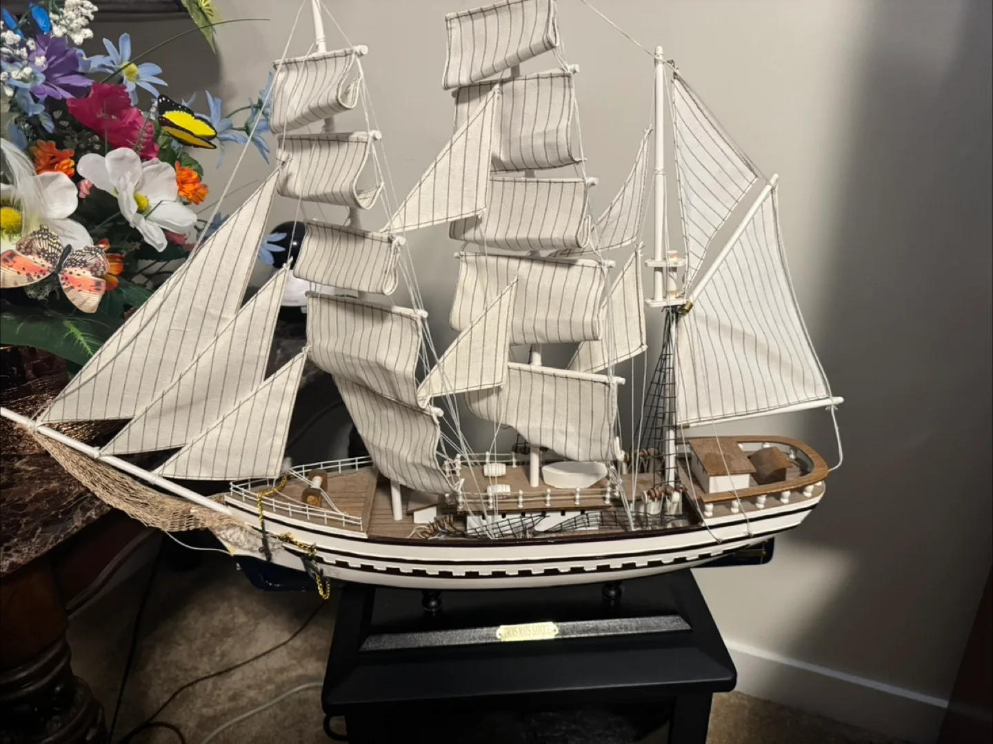 Sailing Ship. 23 X 30 inches. thumbnail