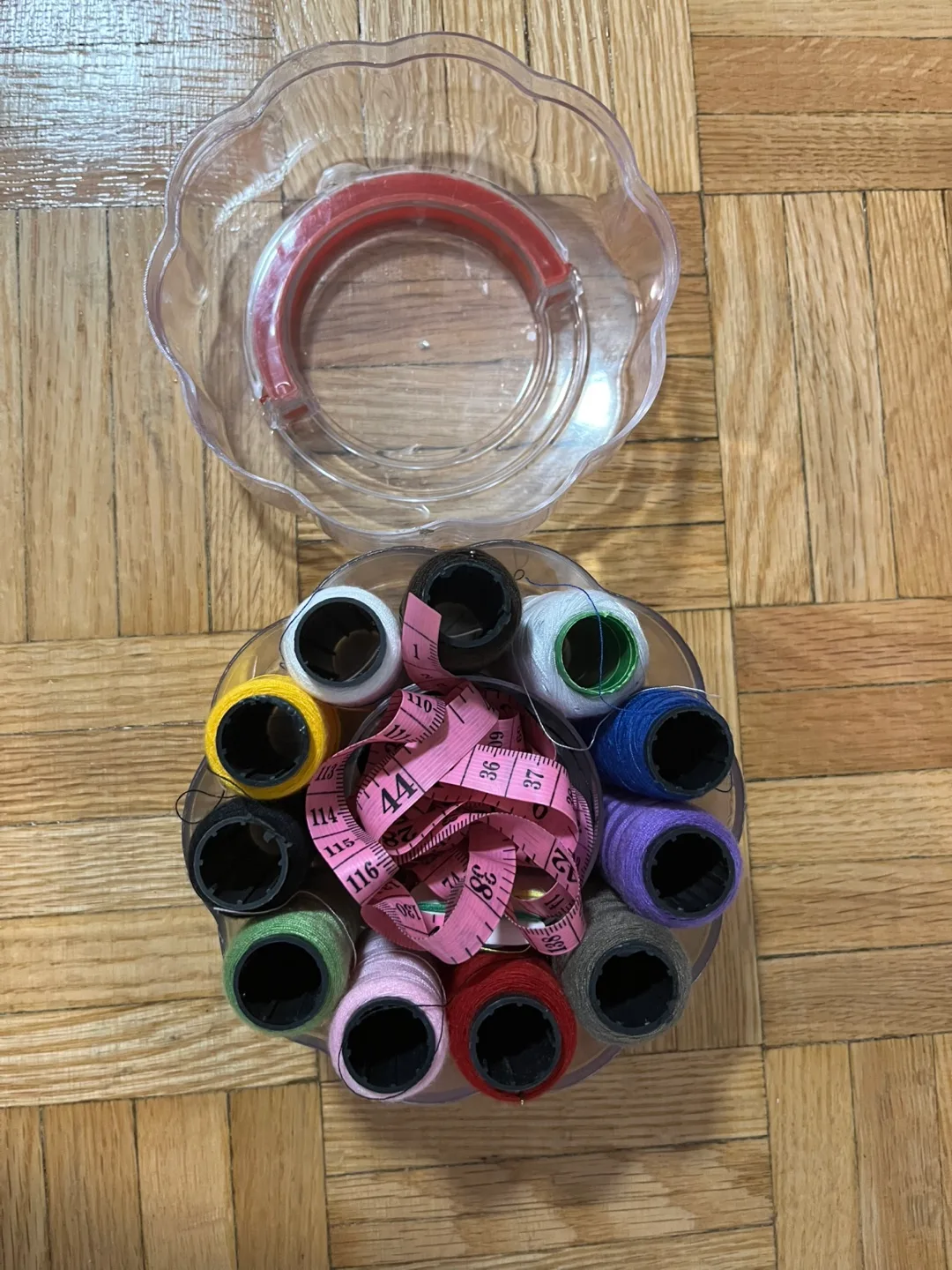 Sewing Thread Set with Case & Measuring Tape thumbnail