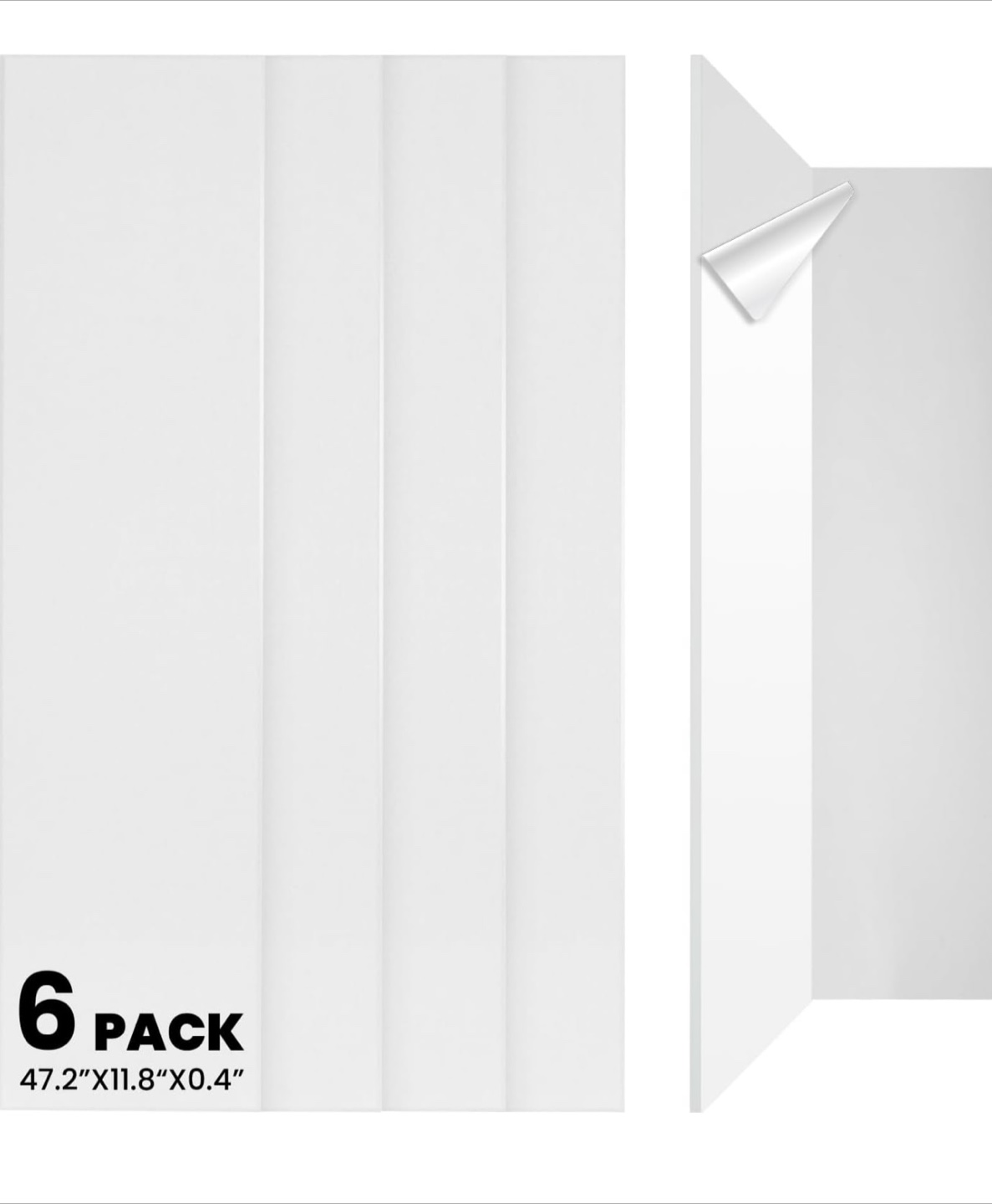Keemute White Acoustic Panels (6 pack) - photo 2