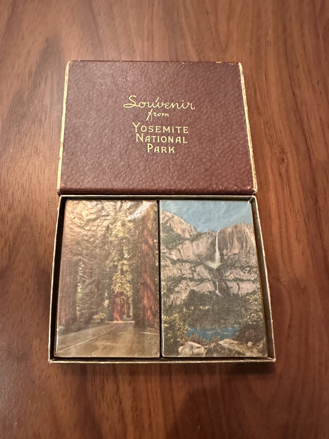 Souvenir Yosemite National Park Playing Cards