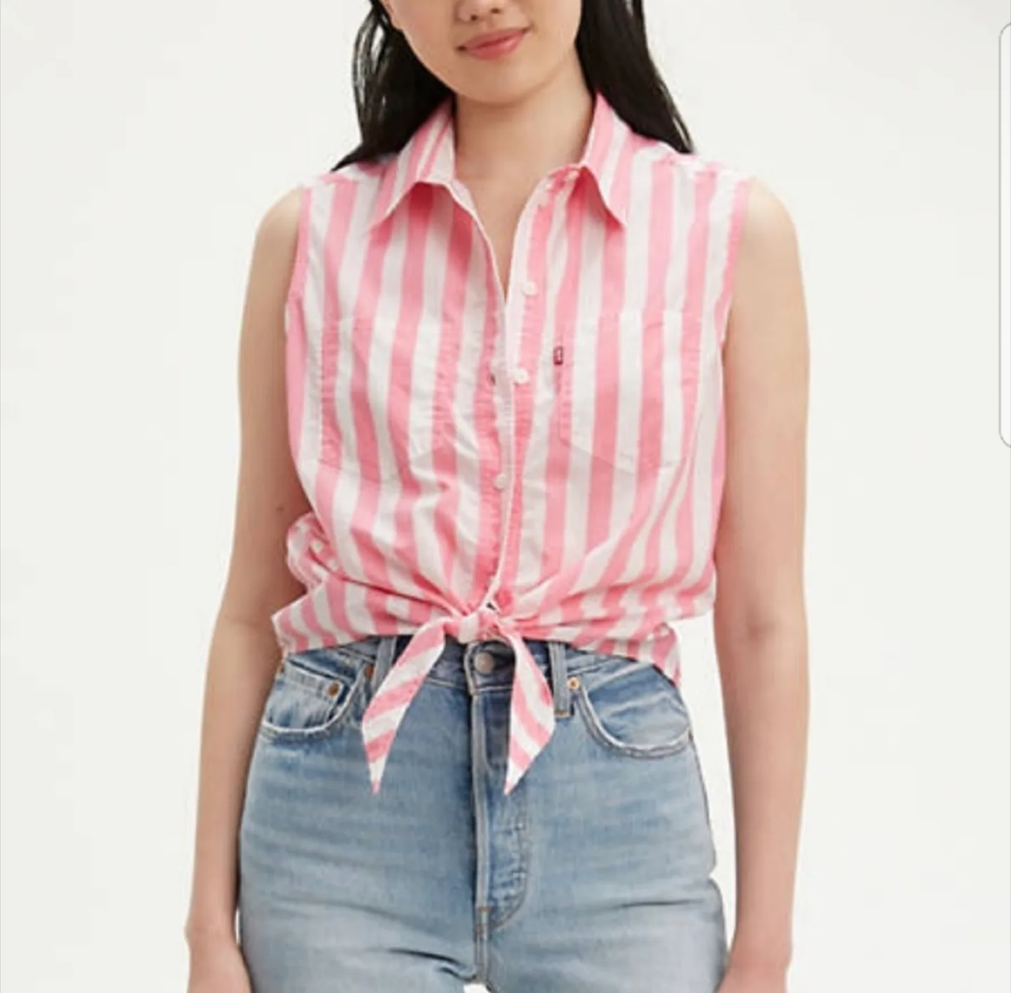 Levi’s Sleeveless Davina Shirt thumbnail