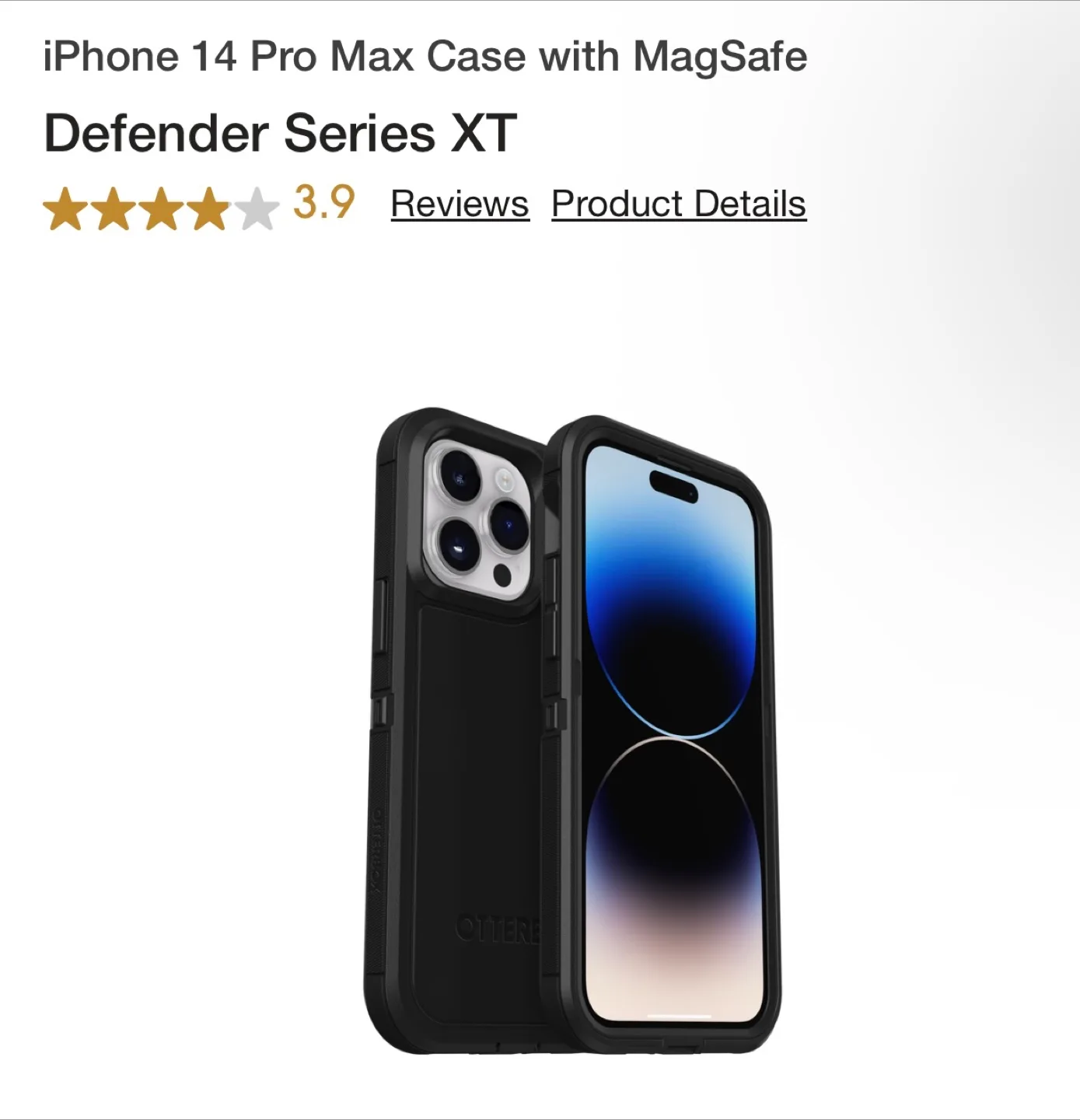 Otterbox iPhone 14 Pro Max Case with MagSafe Defender Series XT thumbnail