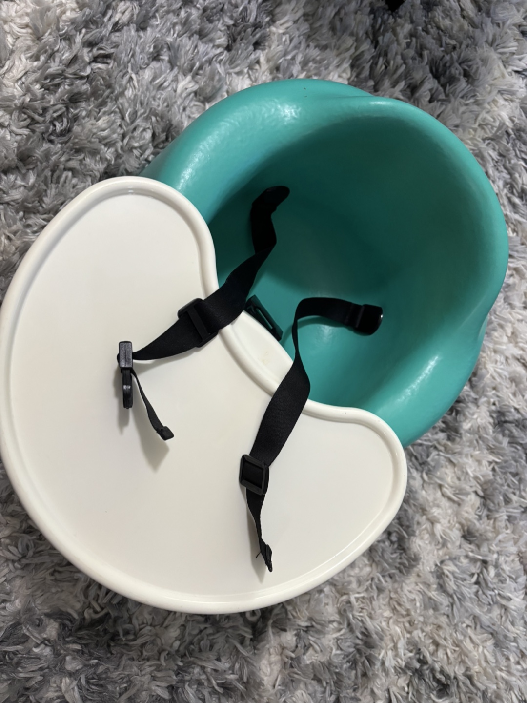 Bumbo Floor Seat with Tray - Aqua - photo 2