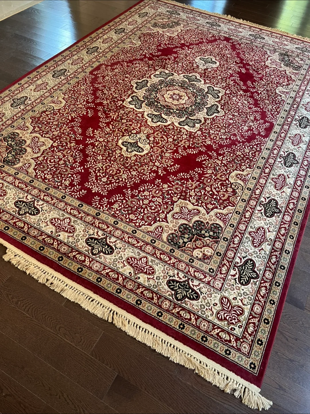 Red Patterned Area Rug image indicator(4)