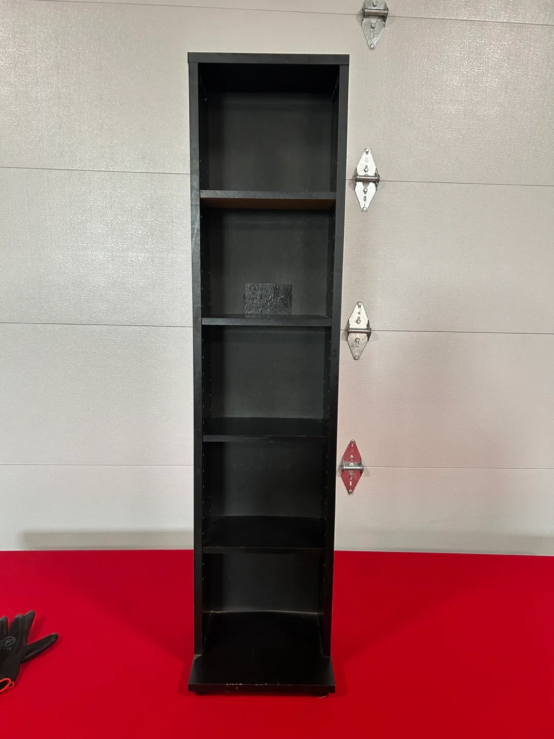Black Bookshelf - 46 inches tall thumbnail
