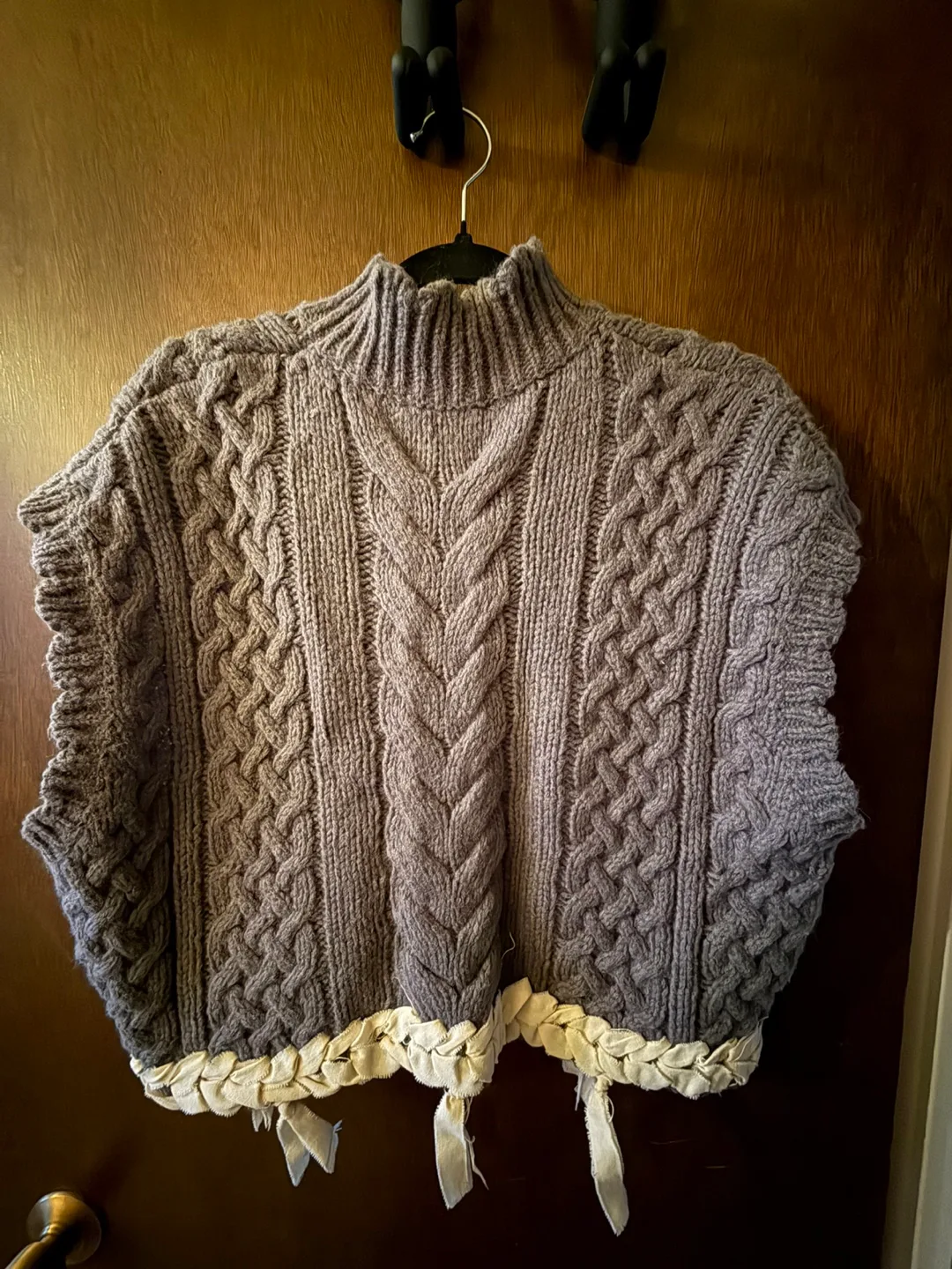 Grey Knit Sweater Vest thumbnail