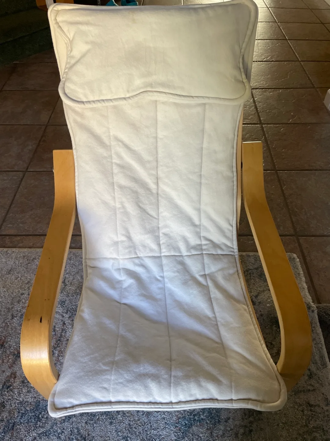 IKEA Poang Chair with Cushion thumbnail