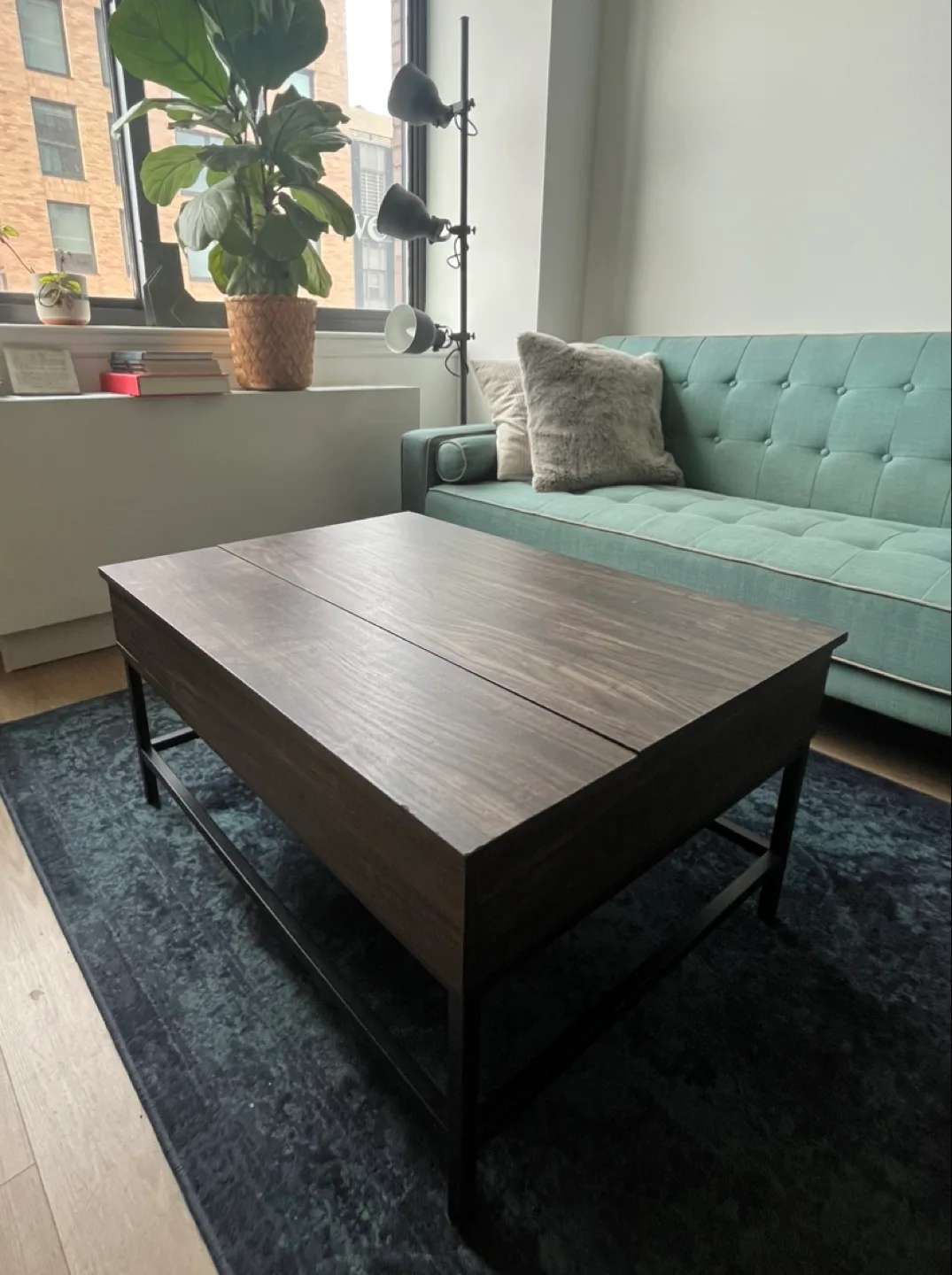 Lift Top Coffee Table with Hidden Storage thumbnail