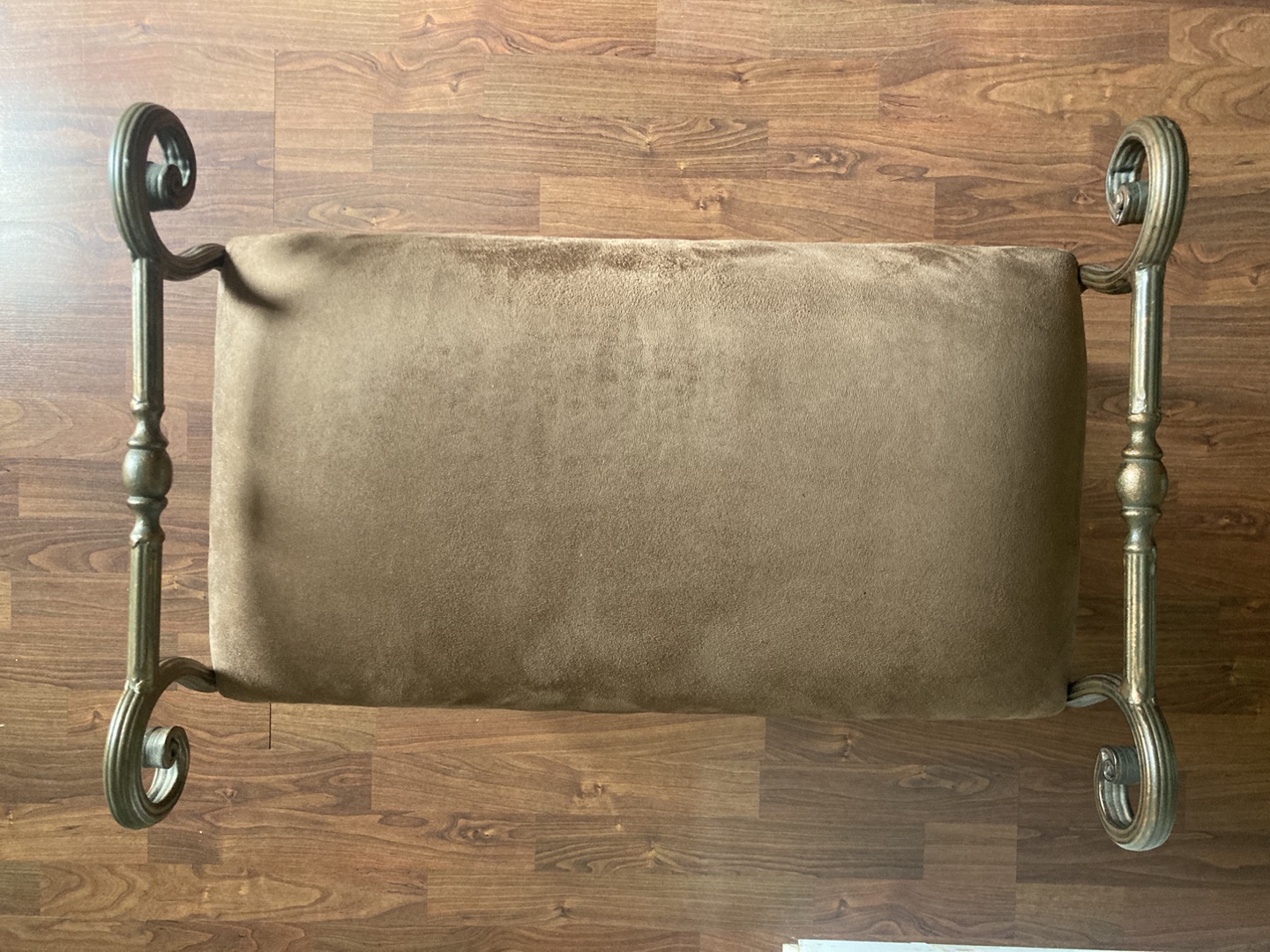 Upholstered Bench with Metal Frame - photo 3