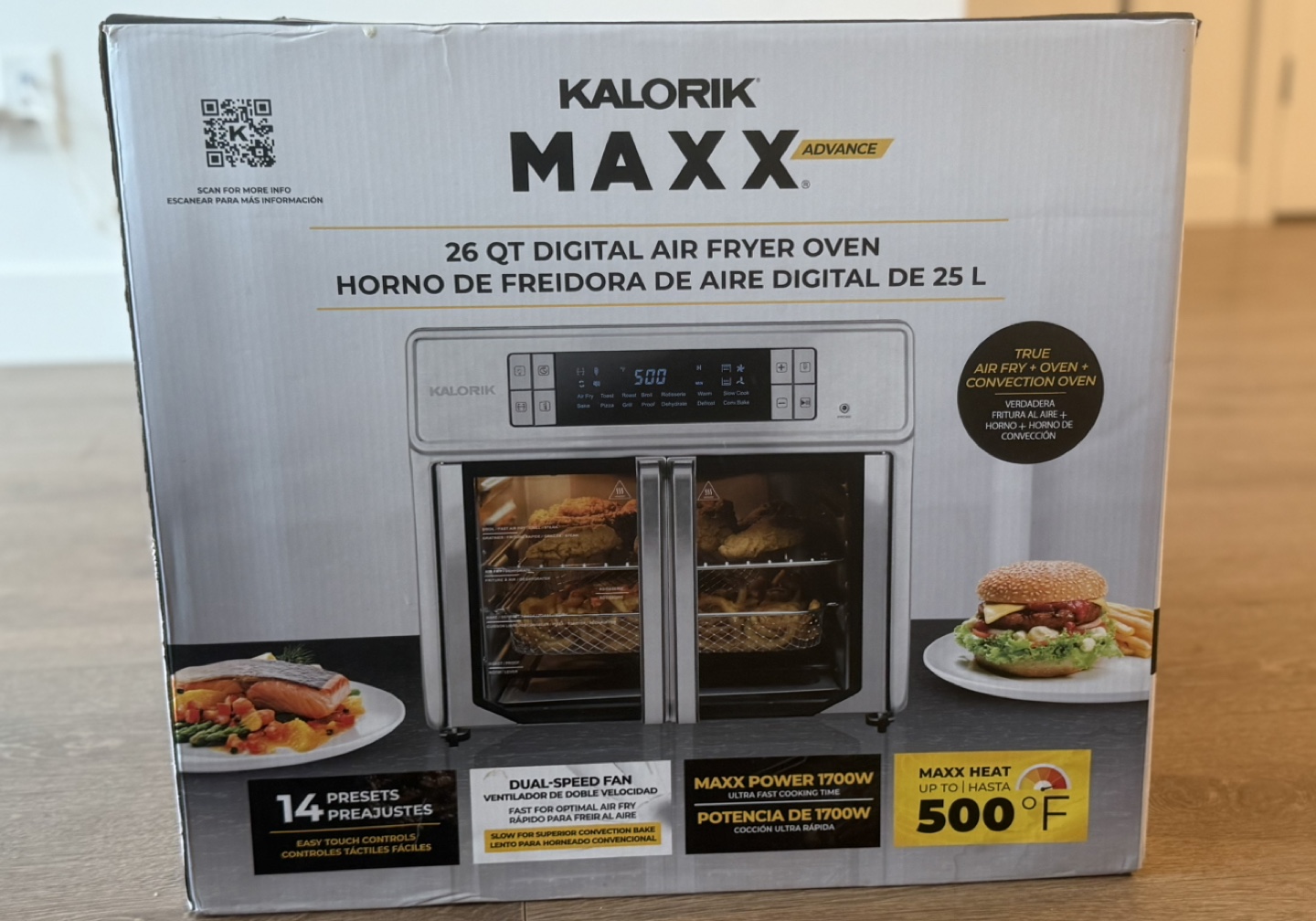 Kalorik MAXX Advance 26 QT Digital Air Fryer Oven