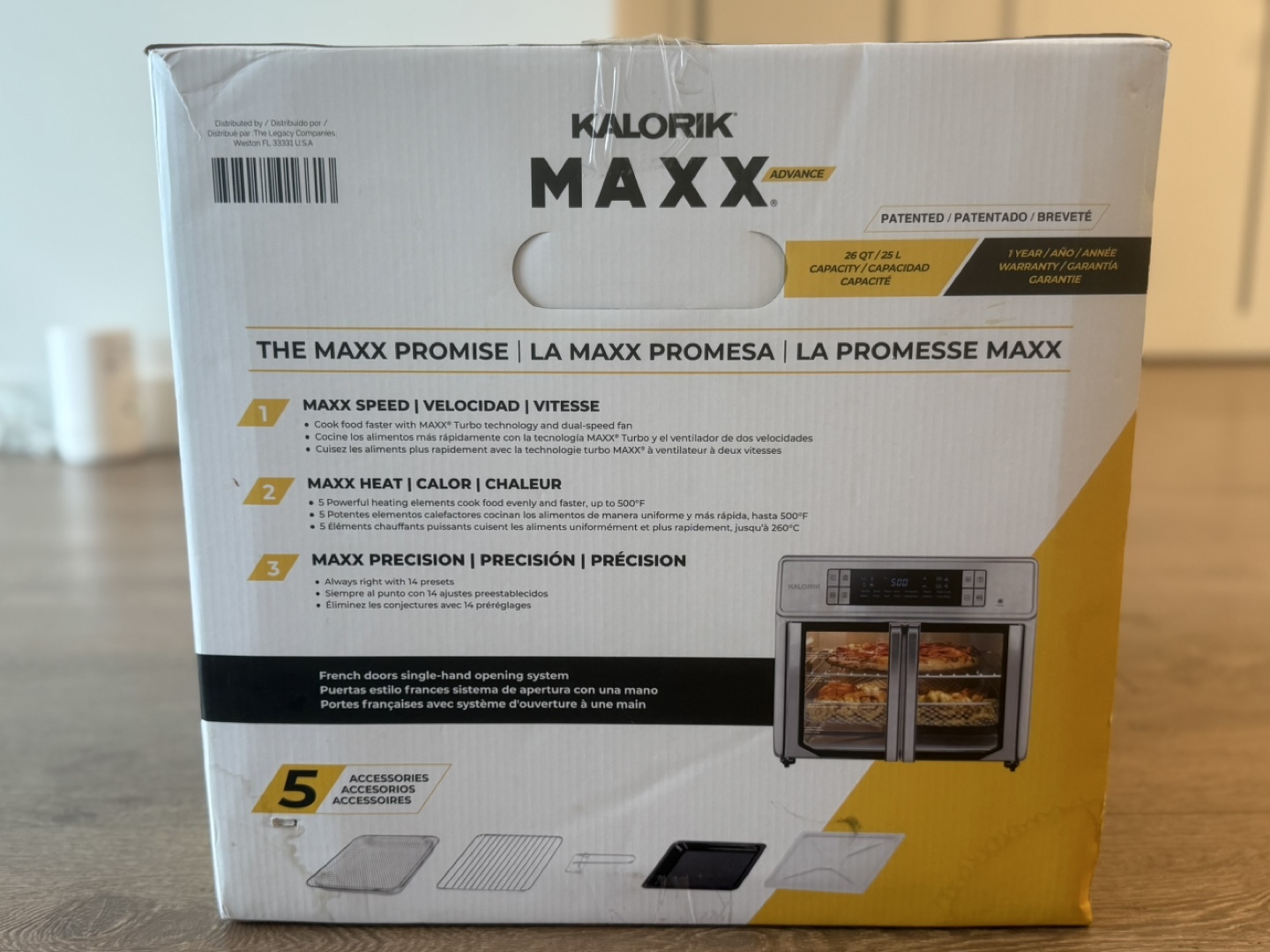 Kalorik MAXX Advance 26 QT Digital Air Fryer Oven - photo 2