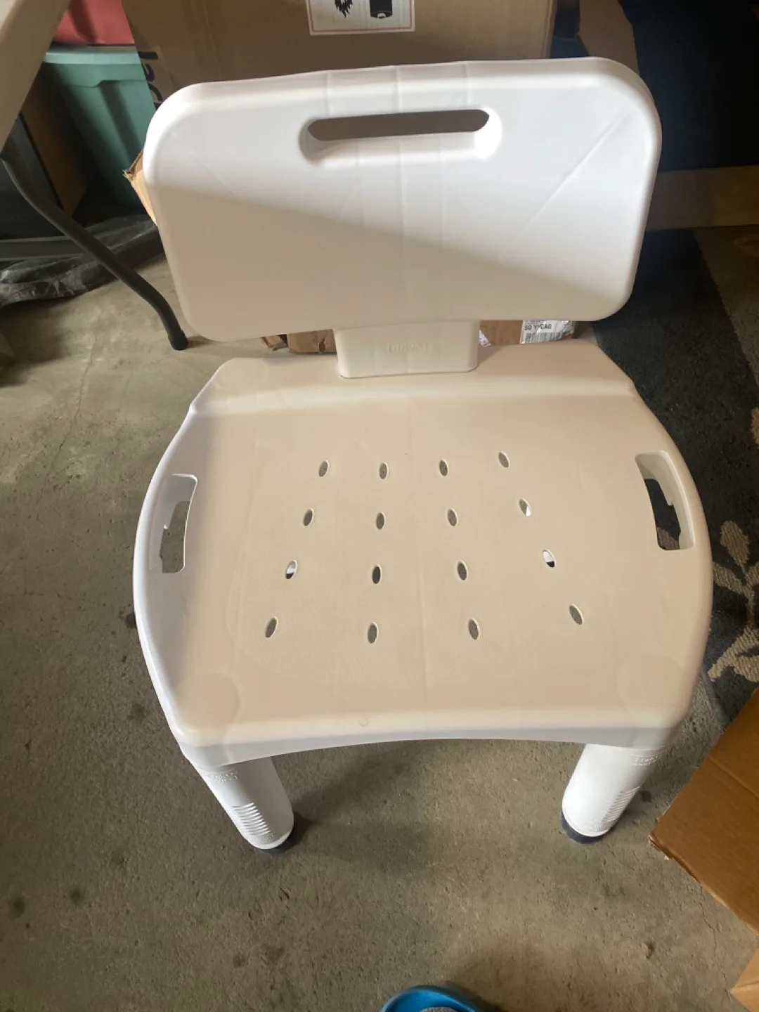 Drive Medical Shower Chair with Back thumbnail