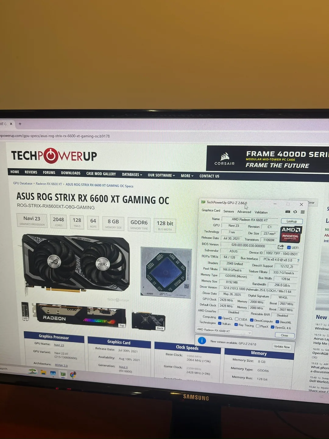 RX 6600 XT Gaming PC – 200+ FPS Minecraft / 180FPS Fortnite image indicator(3)