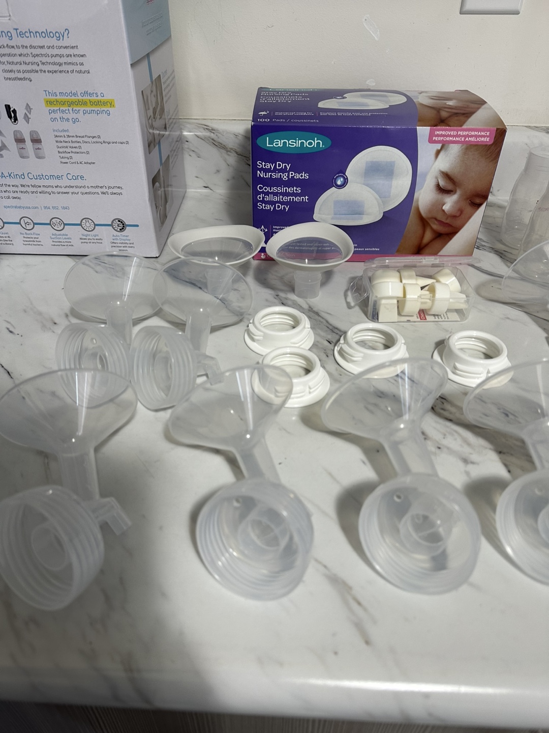 Spectra Premier Rechargeable Electric Breast Pump - photo 4