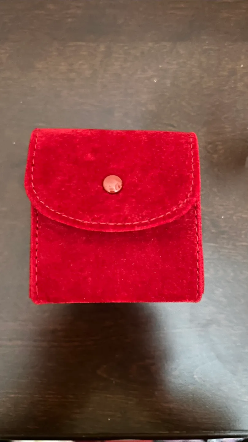 Cartier Red Jewelry Pouch thumbnail
