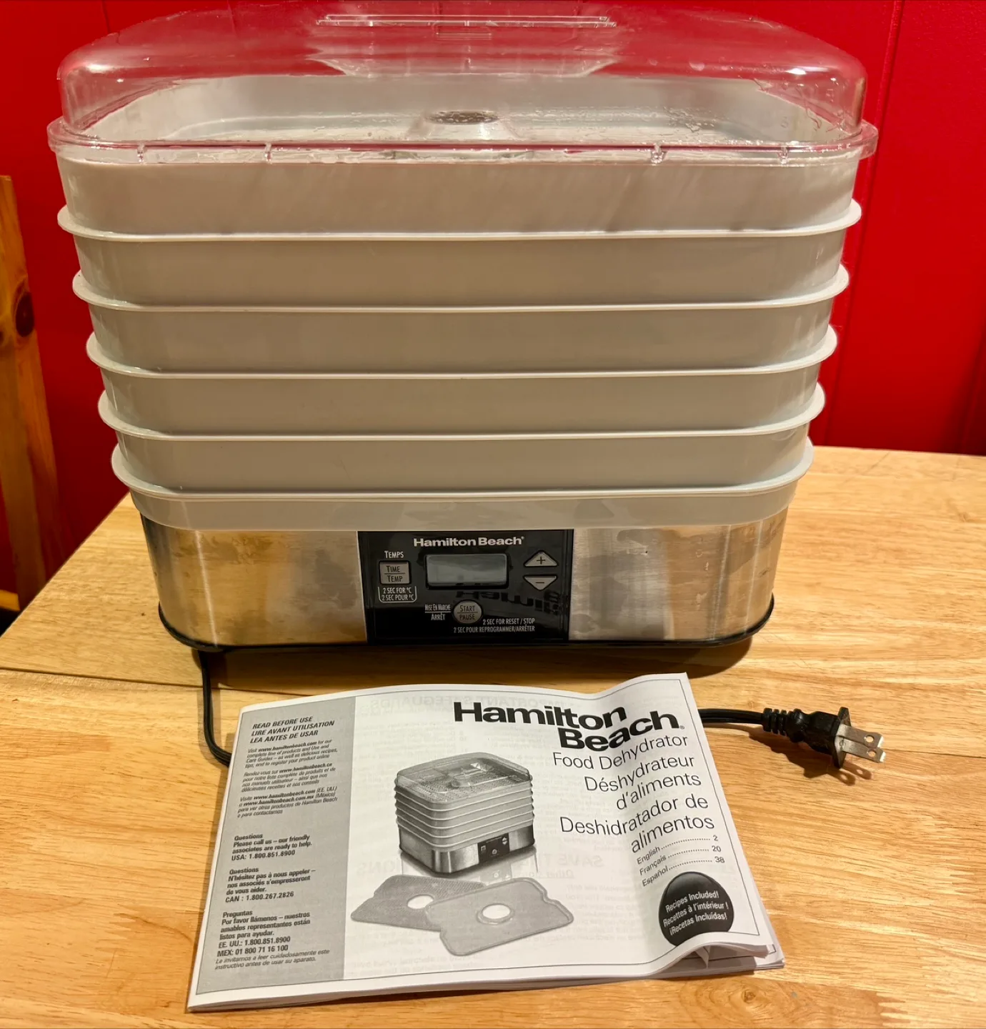 Hamilton Beach Food Dehydrator thumbnail