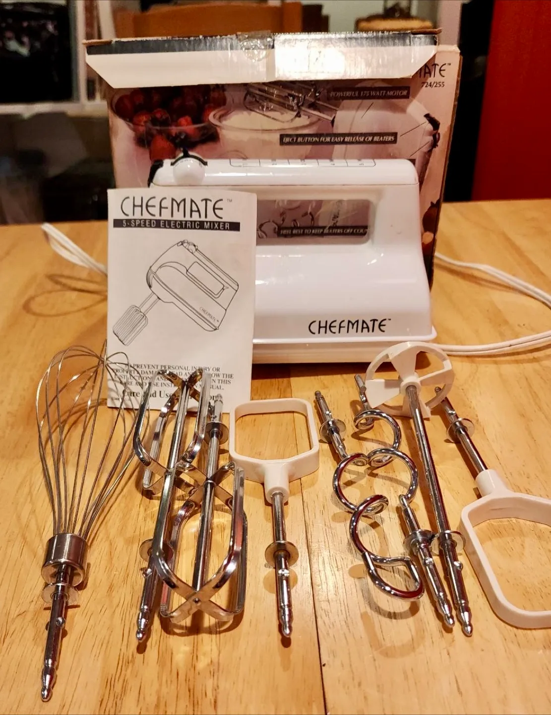 Chefmate 5-Speed Electric Mixer thumbnail