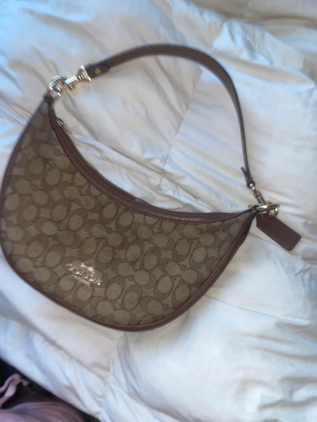 Authentic Coach Demi Hobo Bag thumbnail