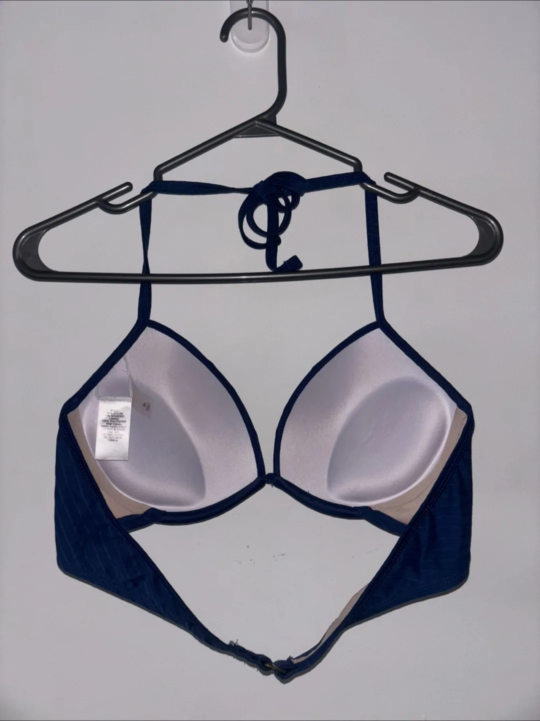 Mynah Blue Halter Bikini Top - Size XL image indicator(3)