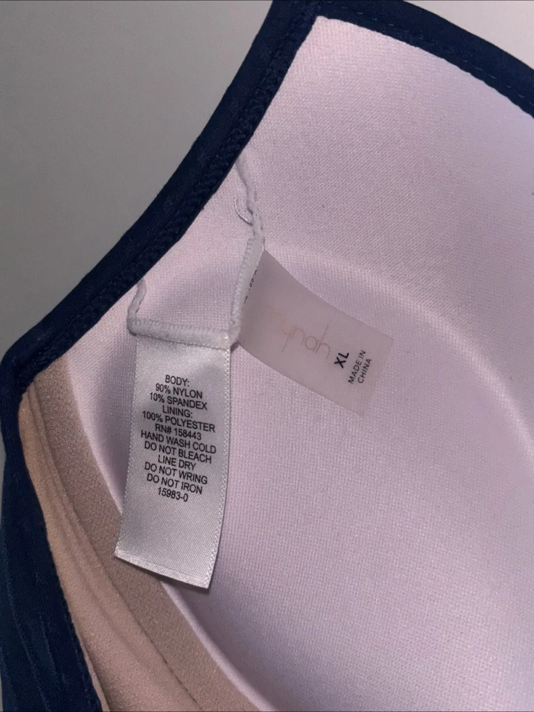 Mynah Blue Halter Bikini Top - Size XL image indicator(4)