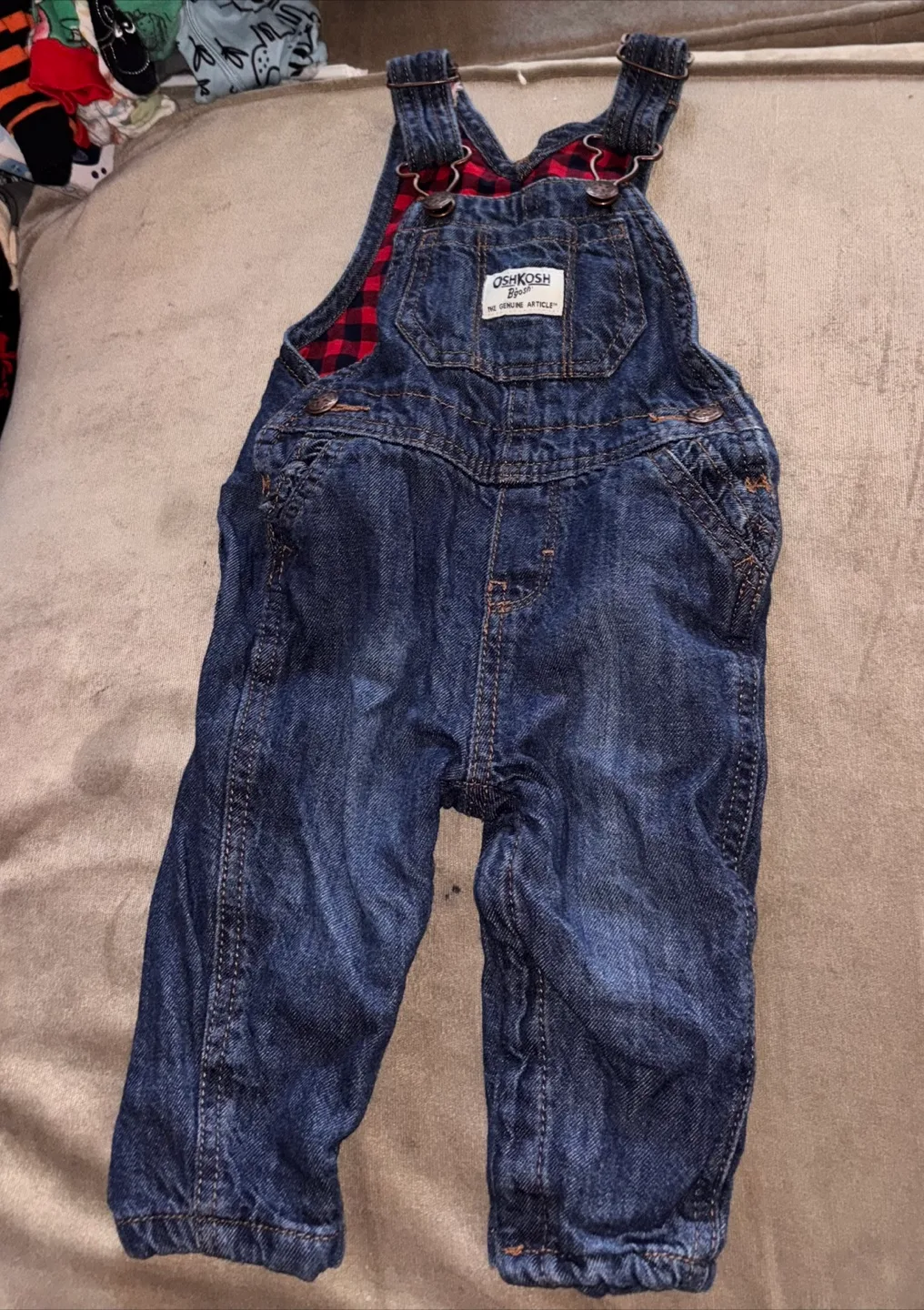 OshKosh B'gosh Denim Overalls thumbnail