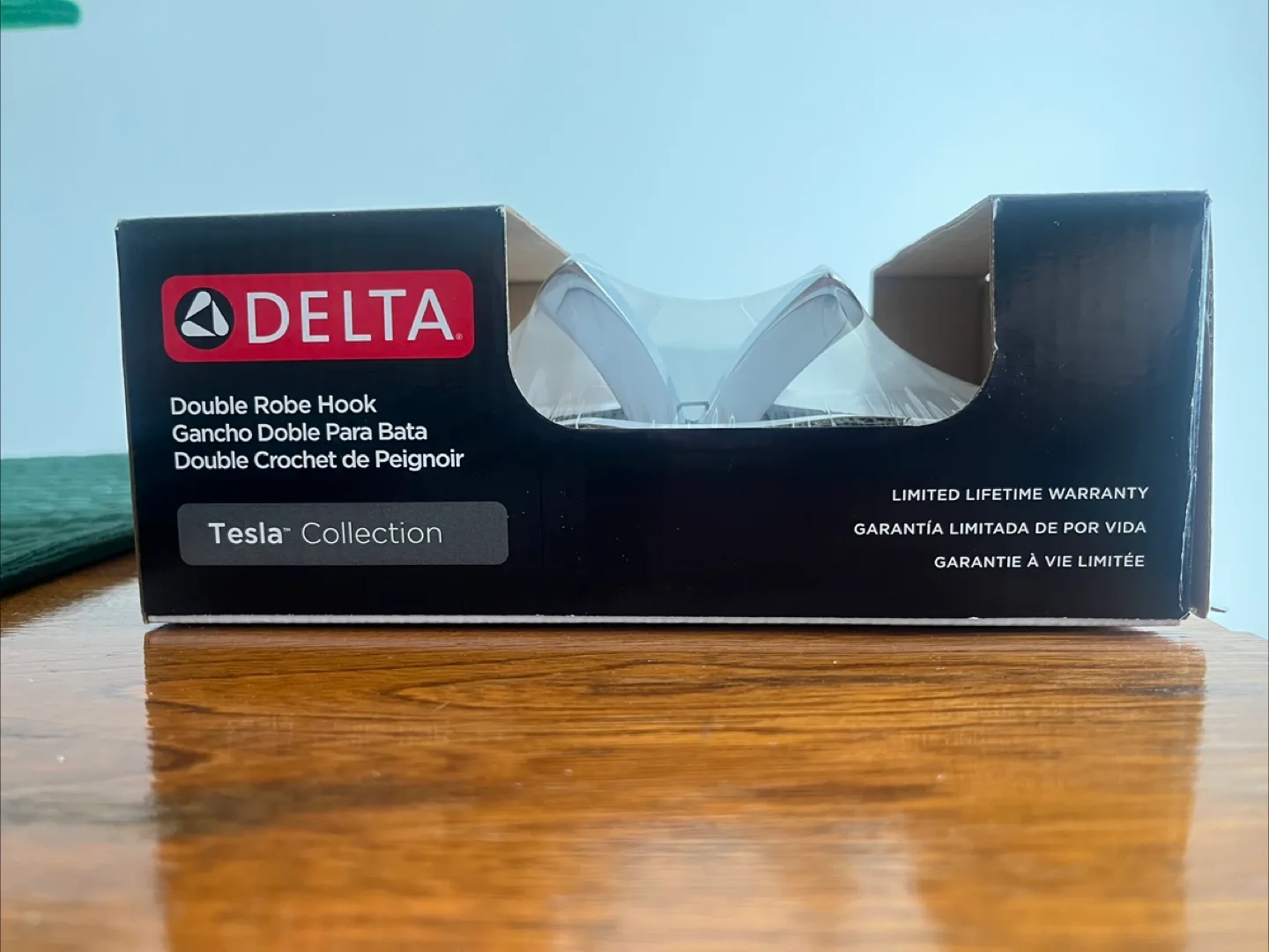 Delta Tesla Collection Double Robe Hook - New image indicator(3)