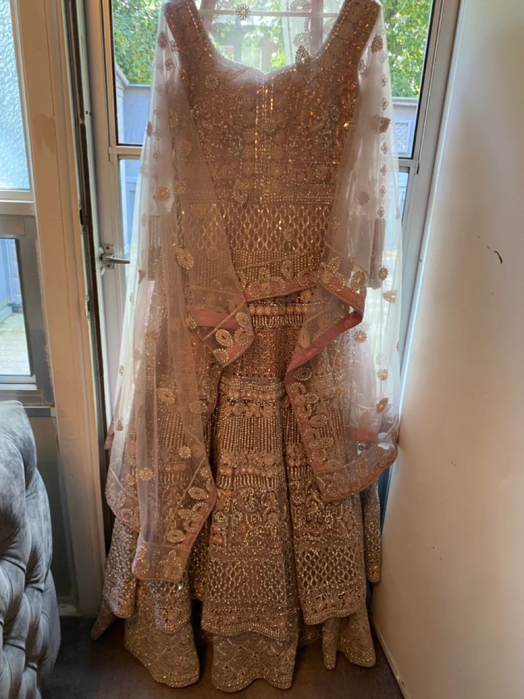 Indian heavy bridal Dress - Size Small thumbnail