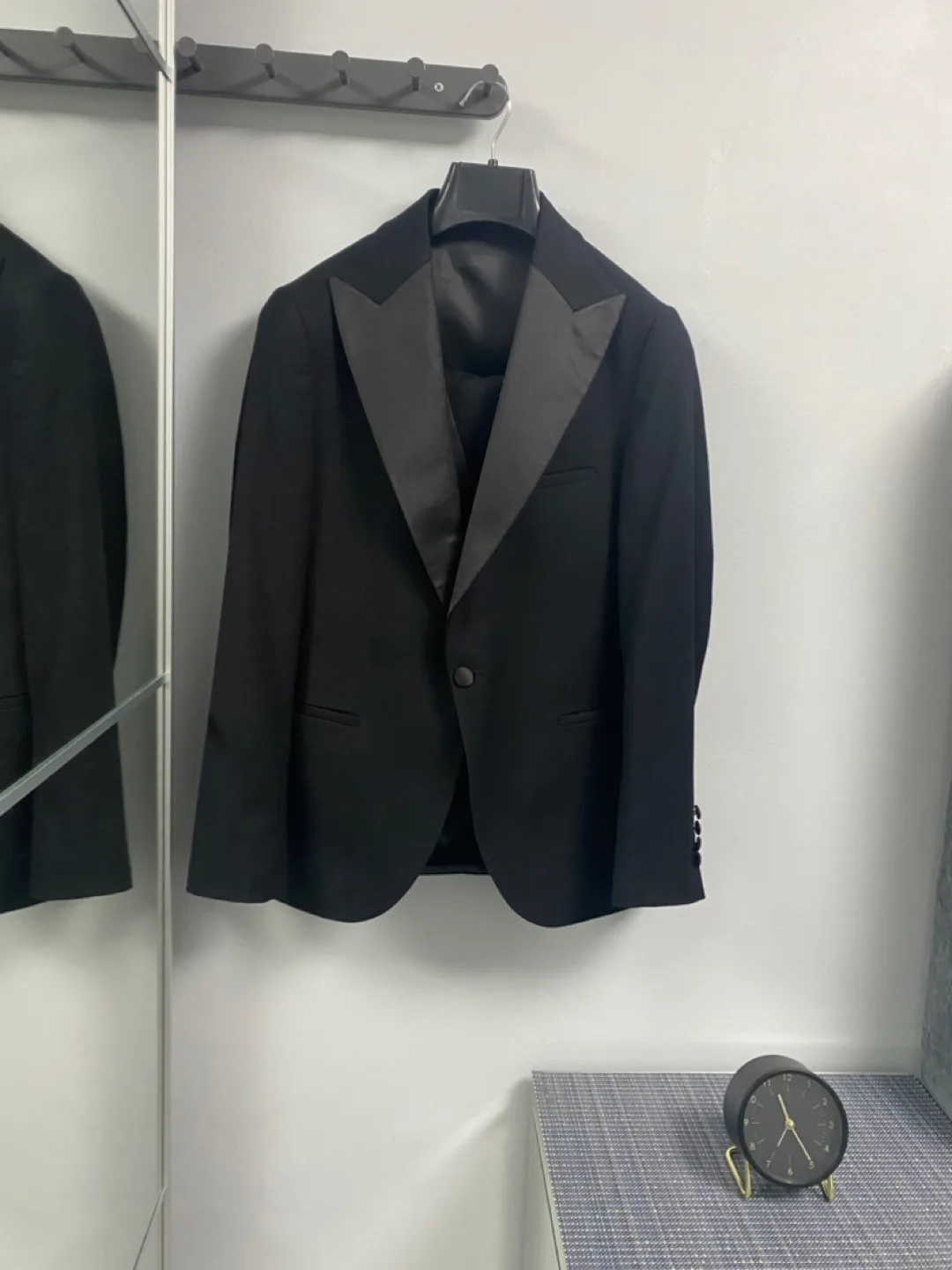 Hami Black Slim Fit Blazer Suit Size 46 thumbnail