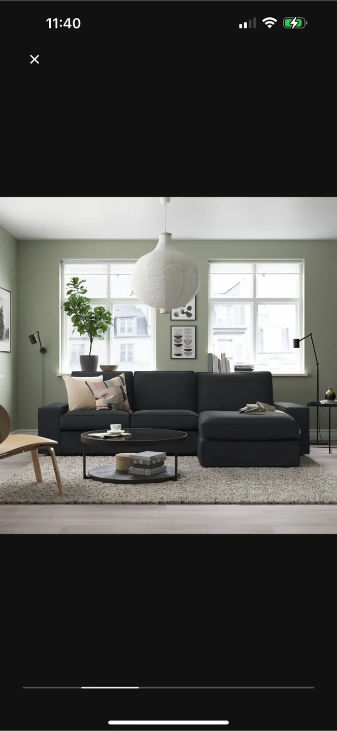 IKEA Kivik loveseat and Full Sofa with Chaise thumbnail