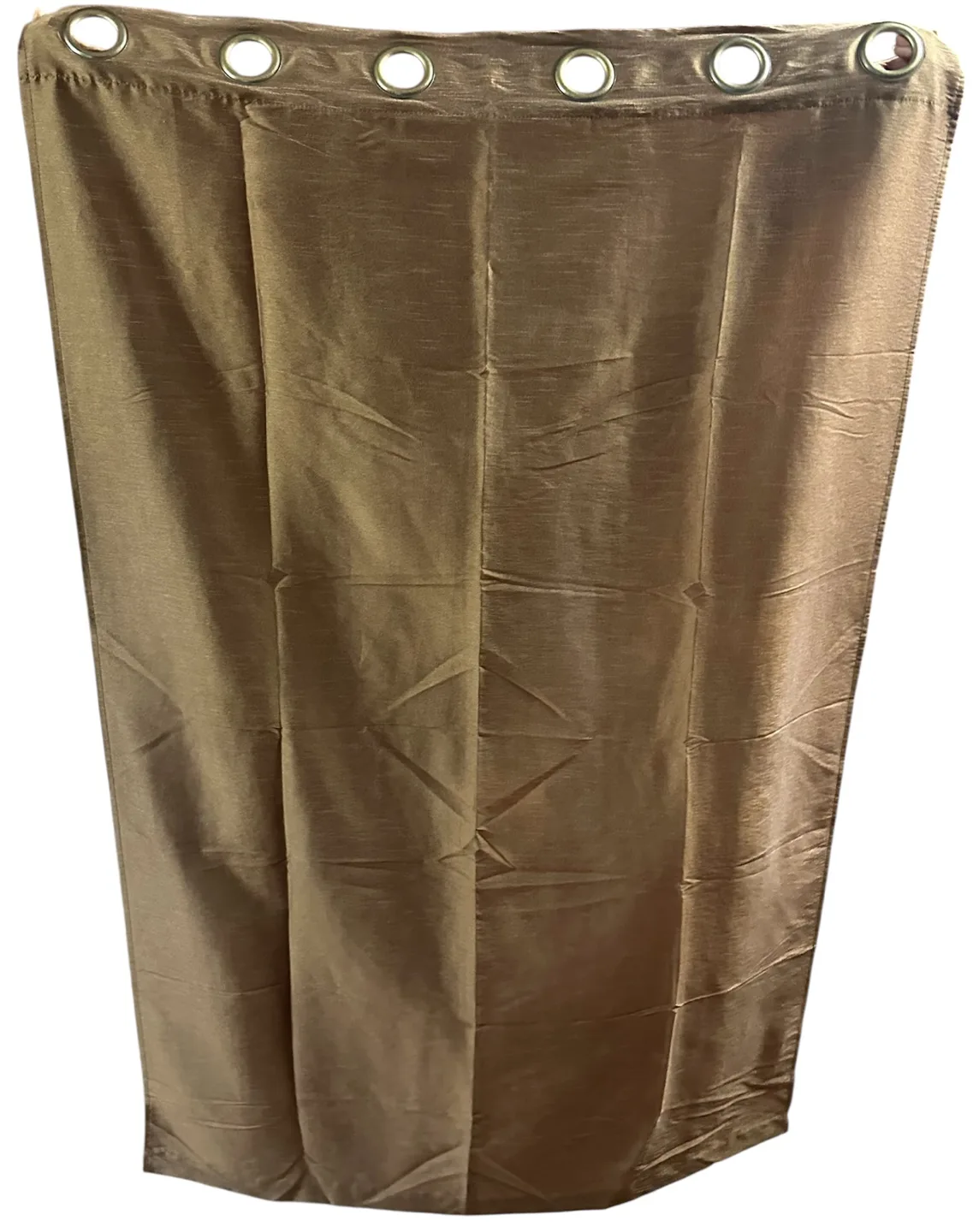 Set of 6 Brown Curtain Panels thumbnail