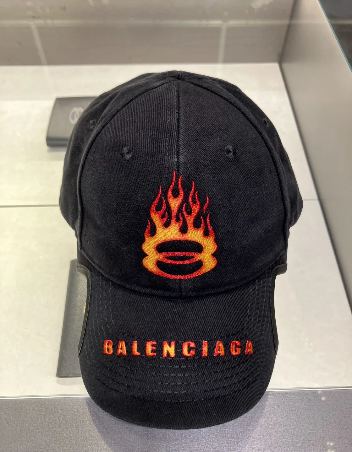 BALENCIAGA Unity Flame Notch Ballcap thumbnail