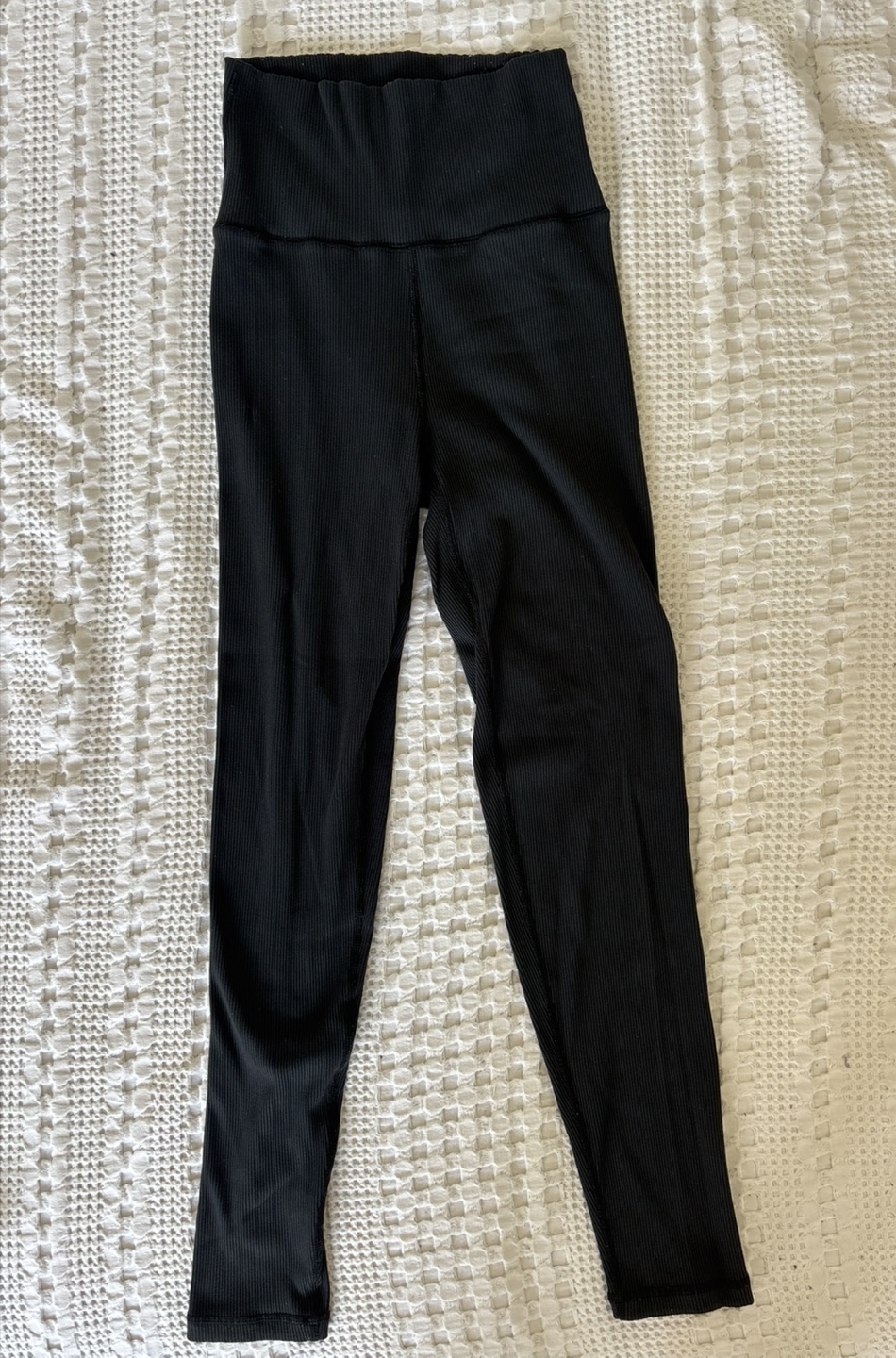 Aerie OFFLINE Ribbed Navy Blue Leggings - Size M/M