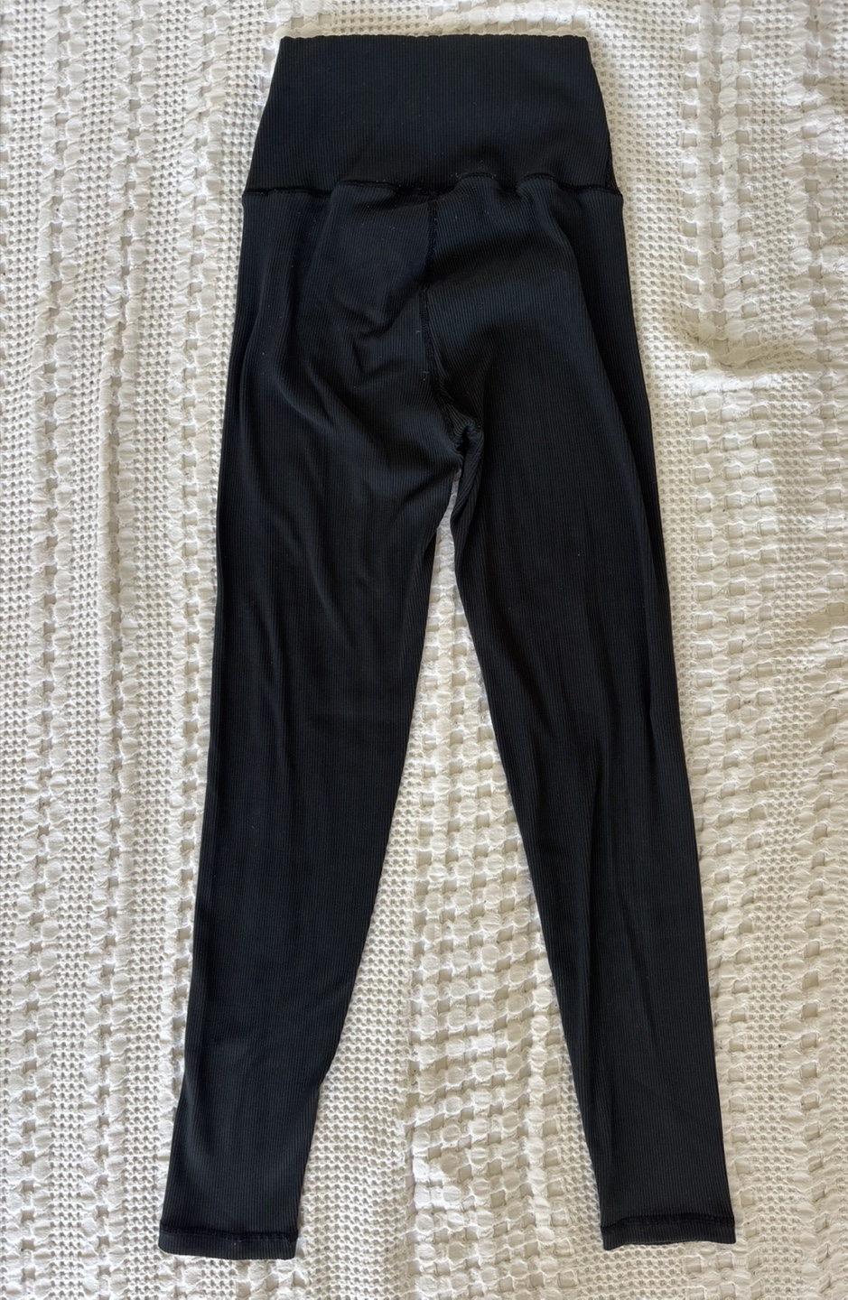 Aerie OFFLINE Ribbed Navy Blue Leggings - Size M/M - photo 2