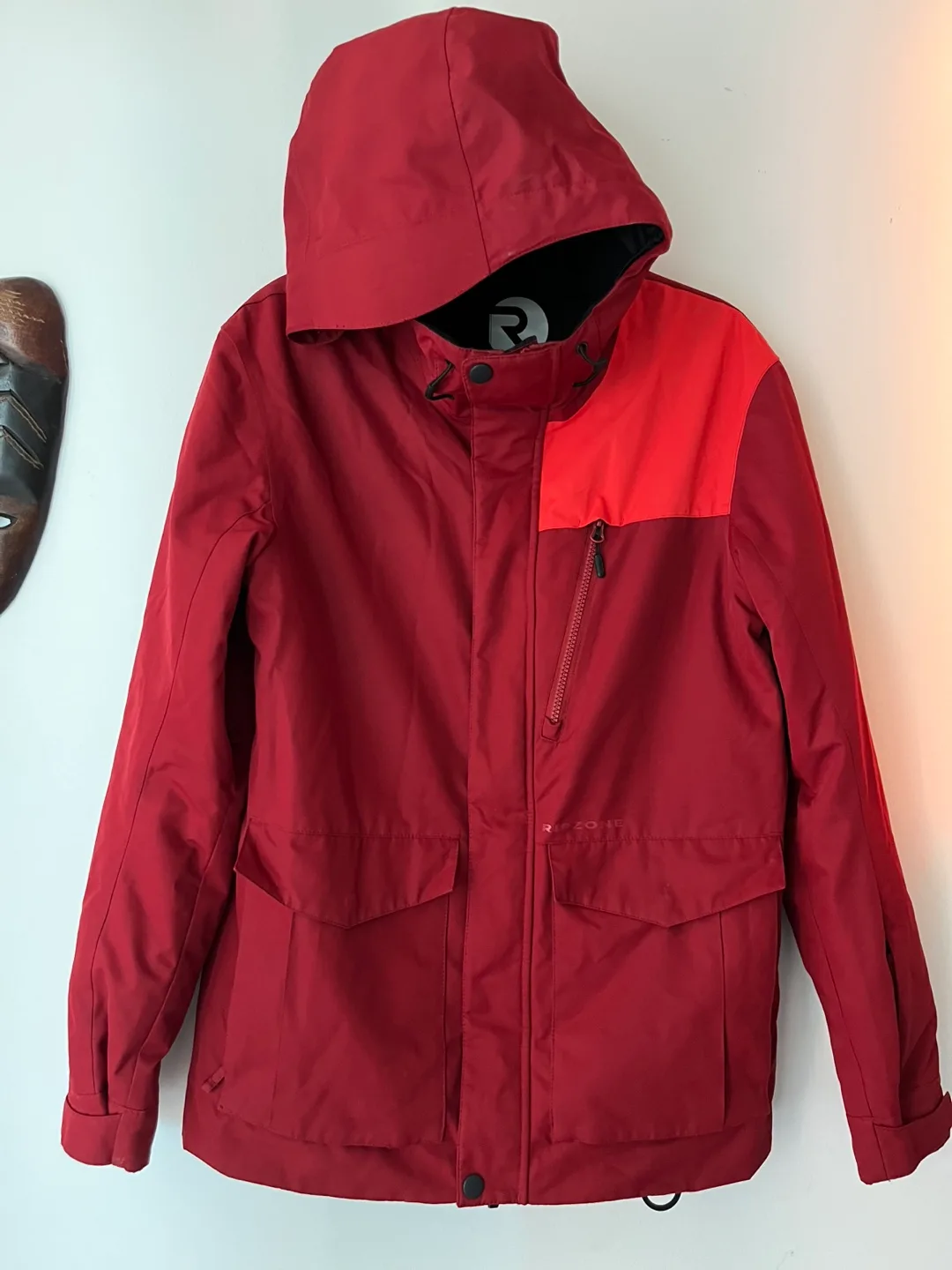 Ripzone Red Winter Jacket Size S/P thumbnail