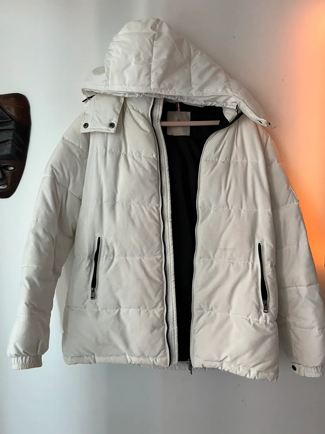 White Padded Down Jacket thumbnail