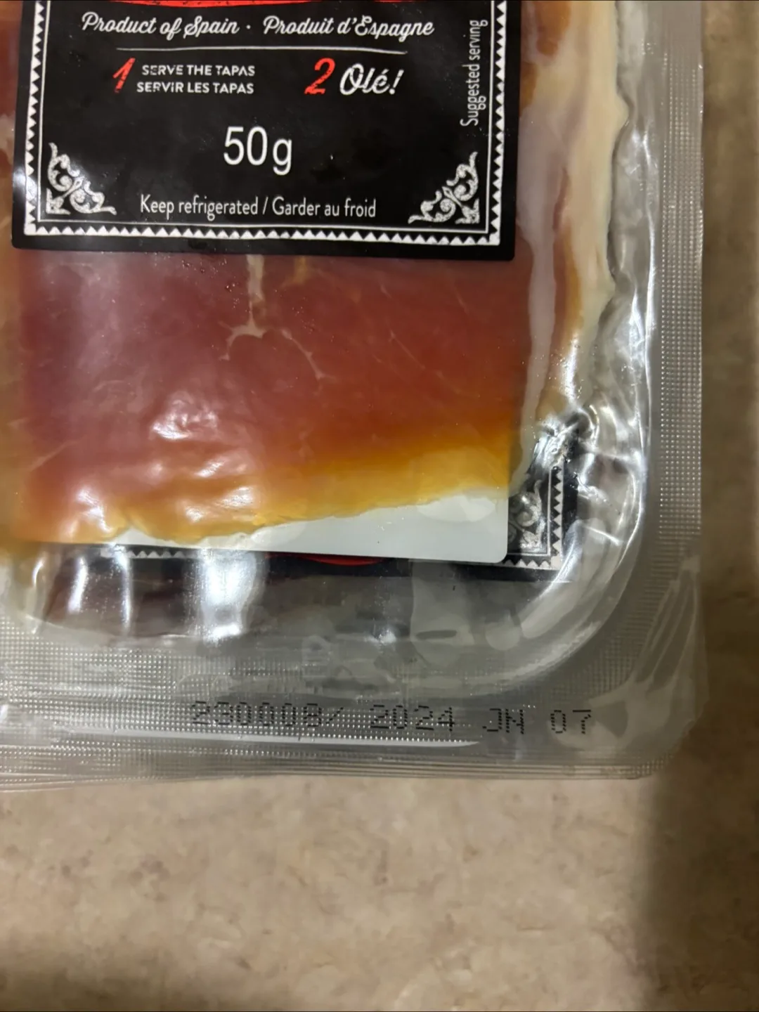 Espuna Tapas Essentials Spanish Serrano Ham image indicator(3)