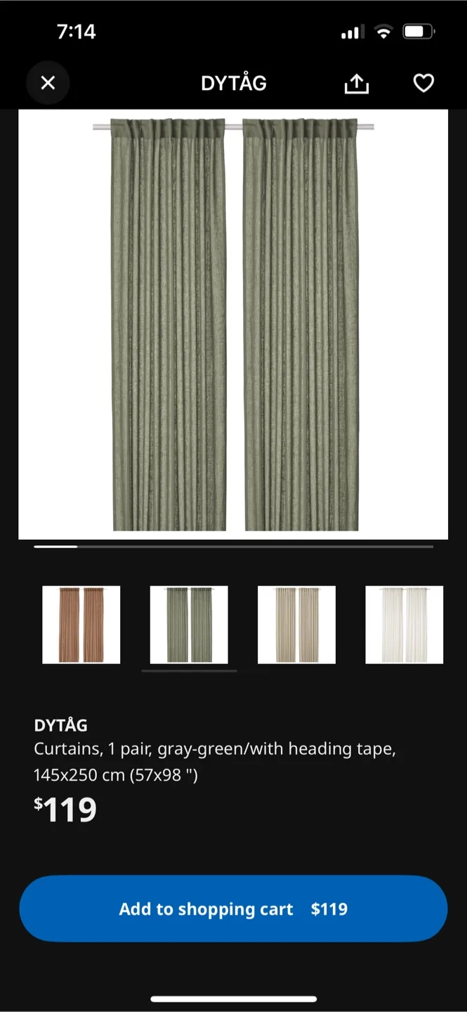 IKEA Curtains image indicator(2)