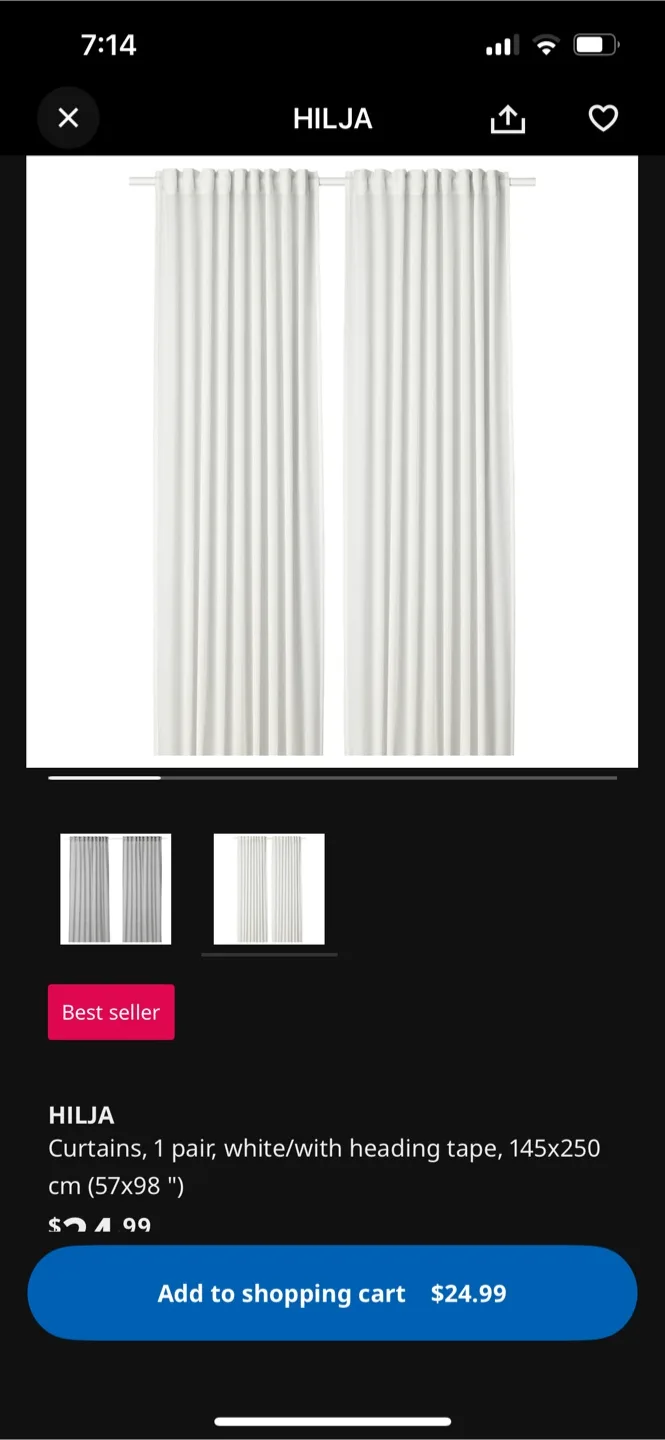 IKEA Curtains image indicator(4)