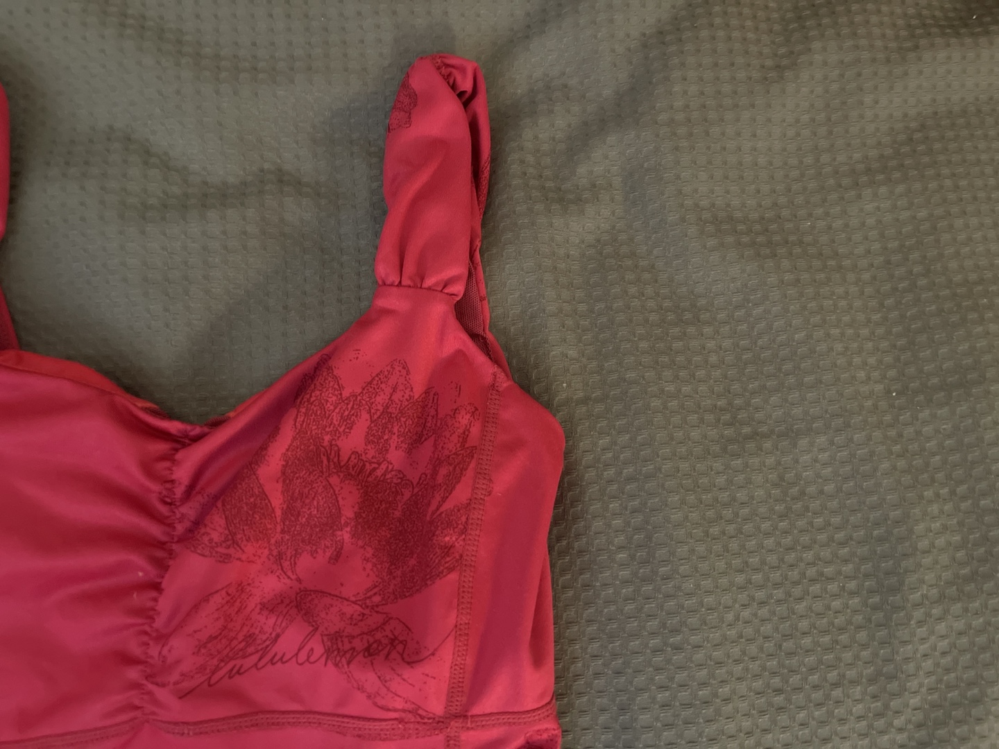 Lululemon Tank Top - Pink with Floral Design - photo 4