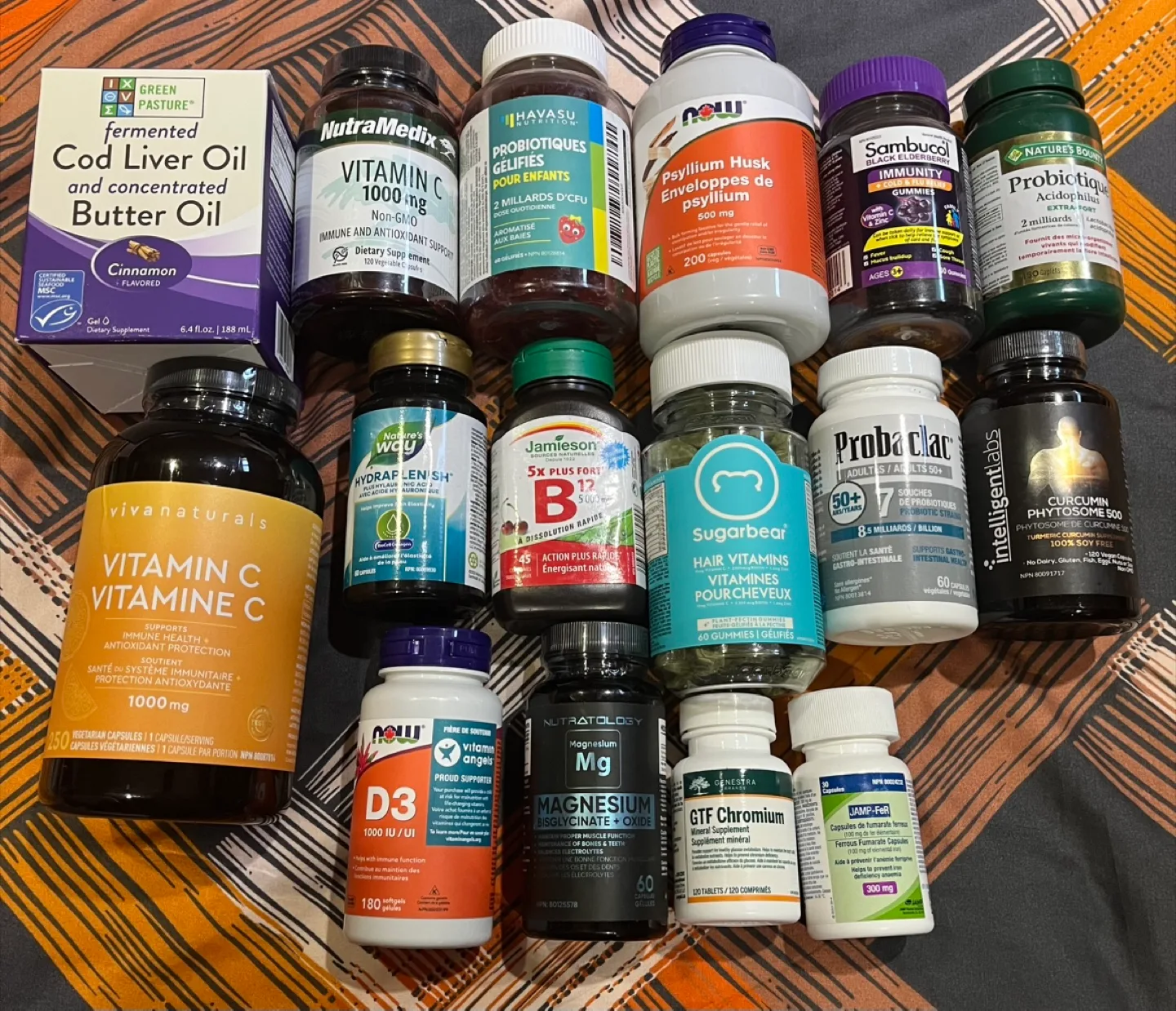 Variety of Vitamins and Supplements thumbnail