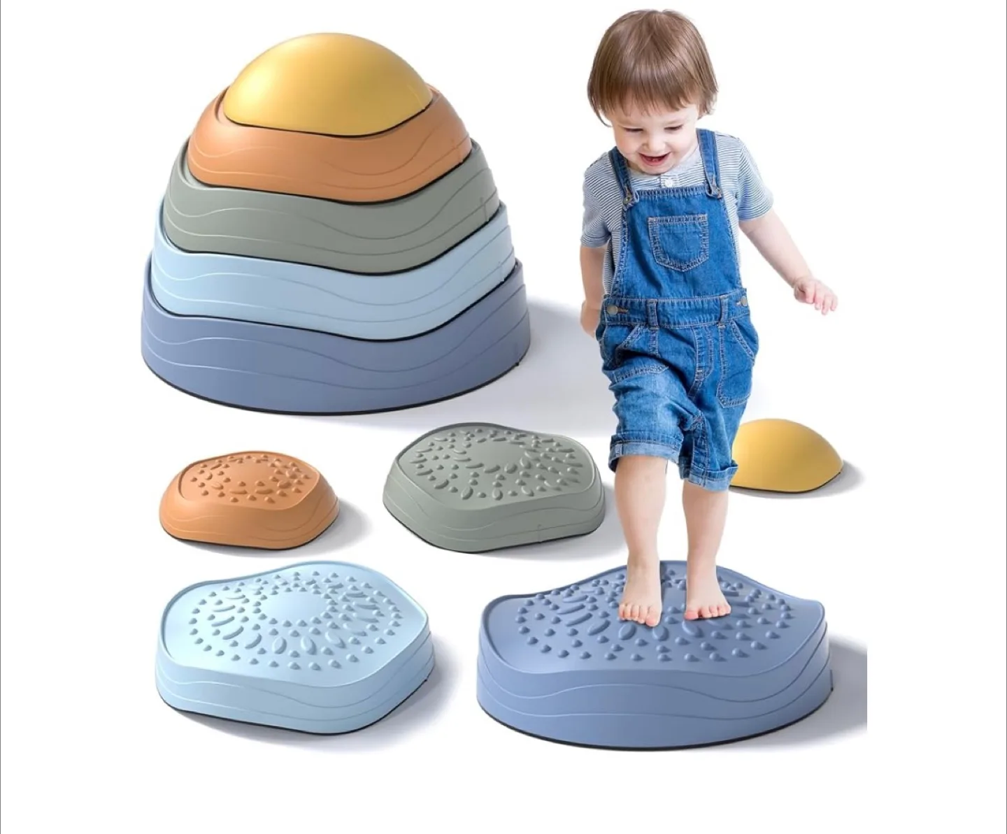Kids Stepping Stones Balance Blocks thumbnail