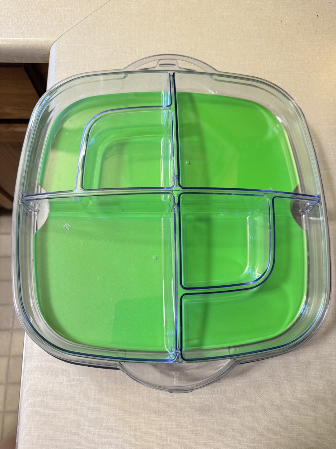 Pampered Chef cold serve/devilled egg Carrier Caddy